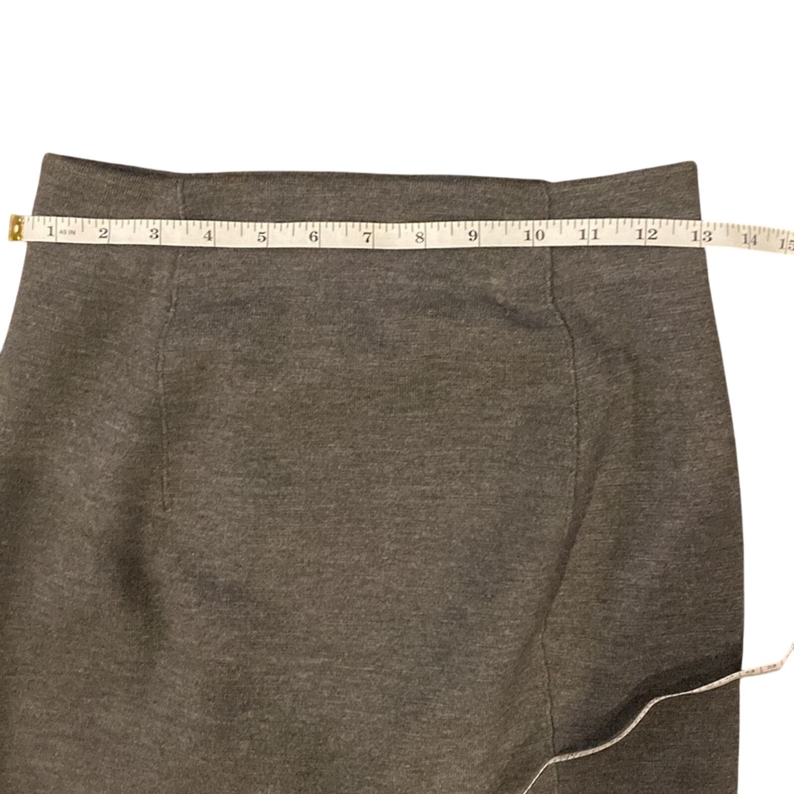 Rag & Bone Rag & Bone Anthracite Alanna Split Wool Skirt SZ.XXS Grey Size 24" / US 00 / IT 34 - 8 Thumbnail