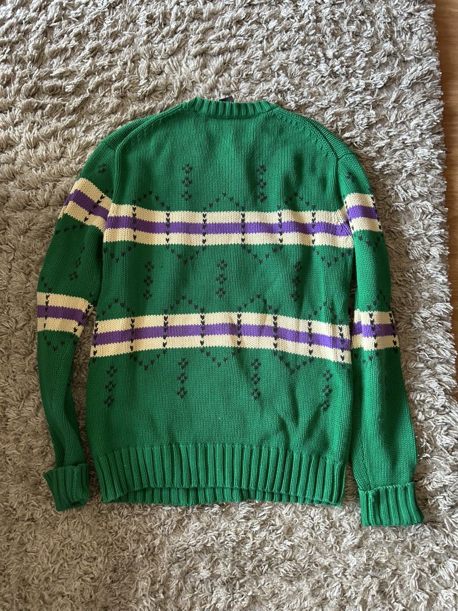 Marc by Marc Jacobs Marc Jacobs Green and Blue Knit Size US M / EU 48-50 / 2 - 4 Thumbnail