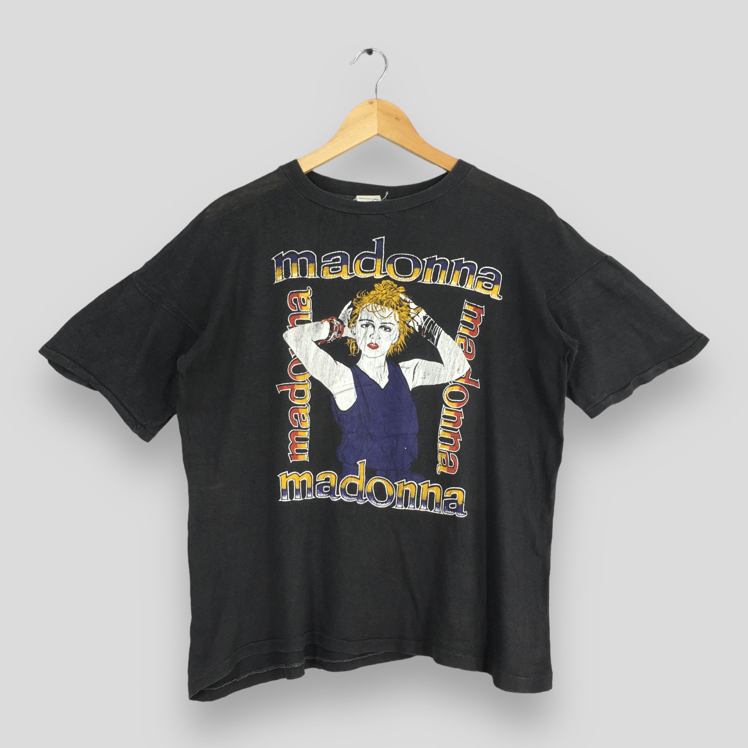 Band Tees × Vintage 80's Madonna Pop The Girlie Show Blond Ambition T shirt L Size US L / EU 52-54 / 3 - 1 Thumbnail