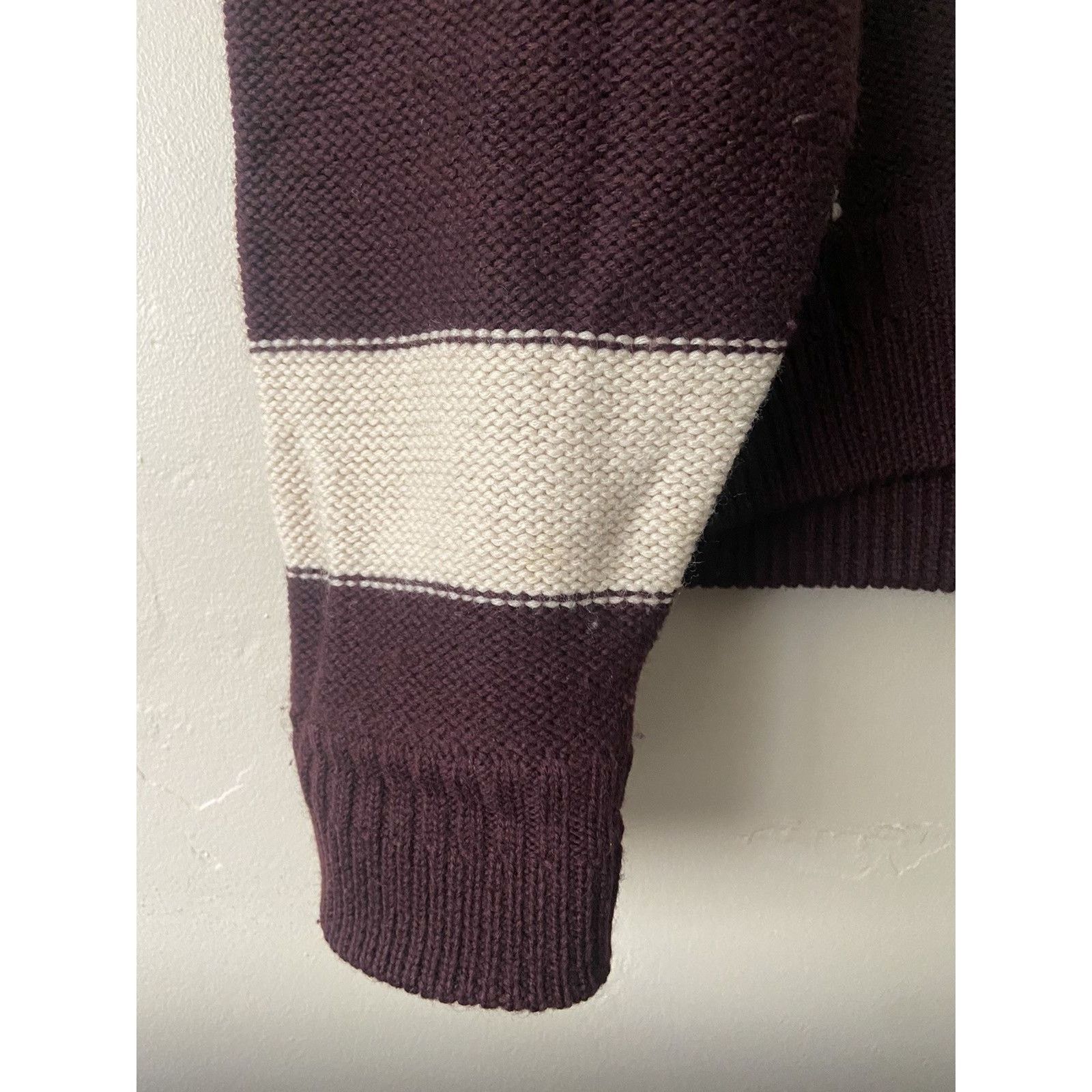 Matsuda Vintage Collegiate Patch Wool Sweater Size US L / EU 52-54 / 3 - 11 Thumbnail