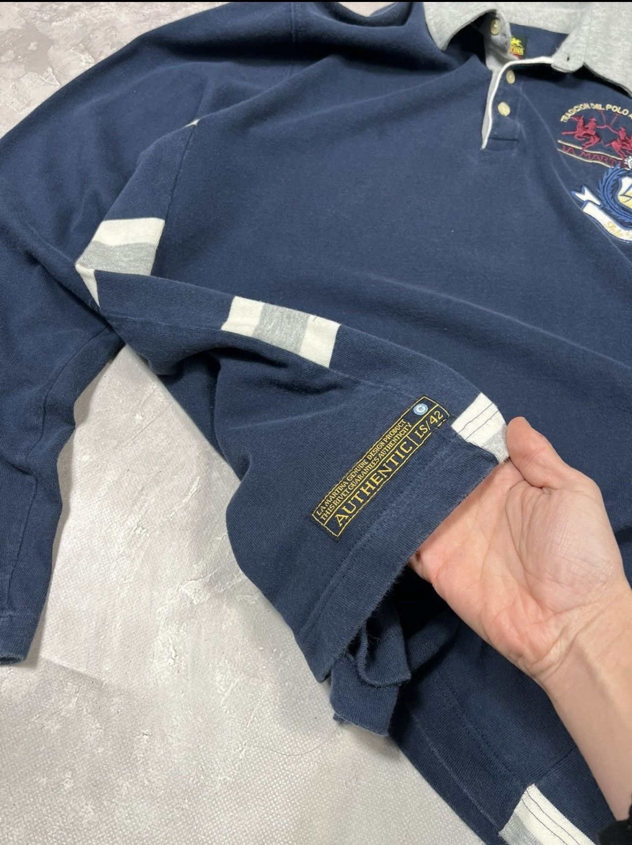 Vintage Vintage La Martina Rugby Sweatshirt Size US XL / EU 56 / 4 - 9 Thumbnail