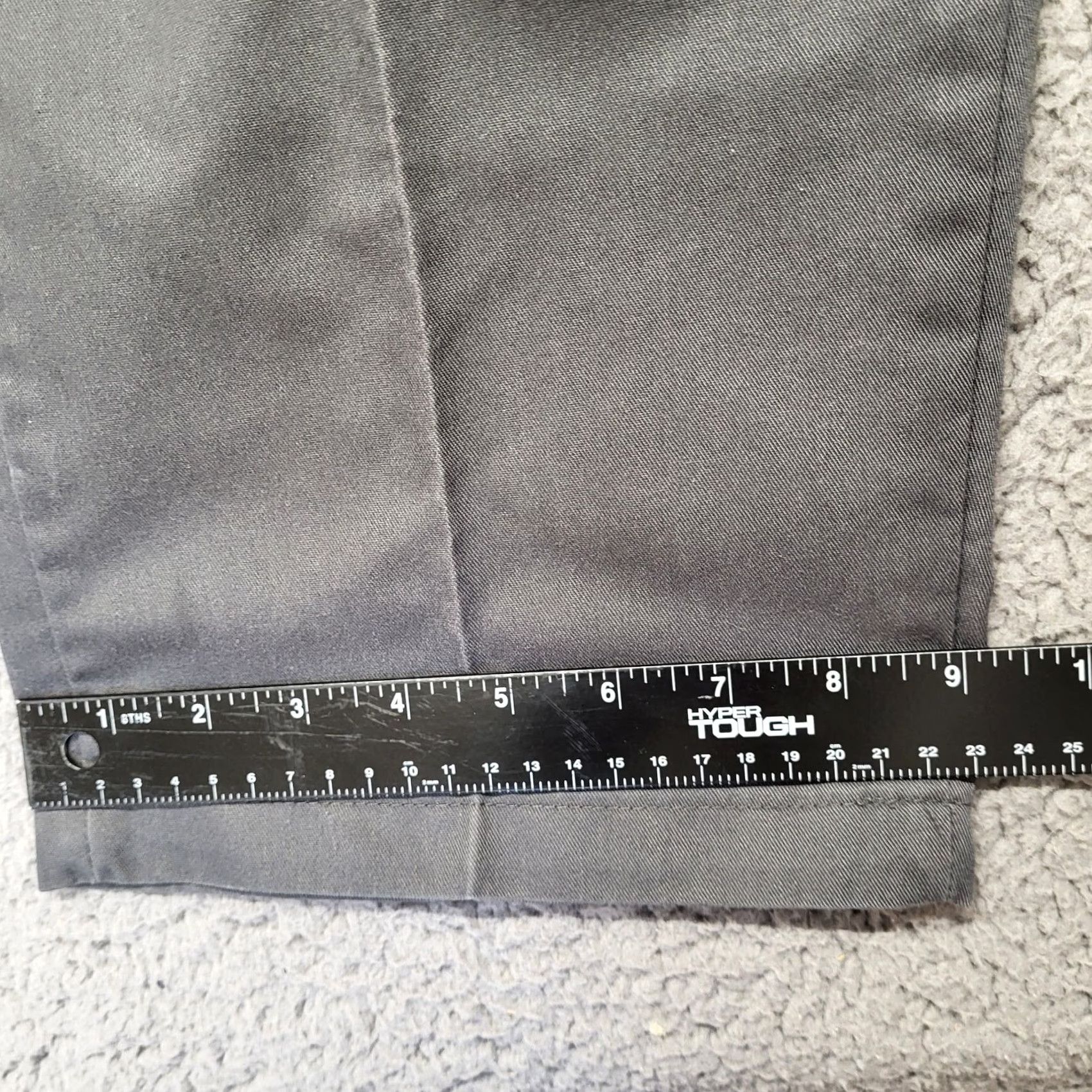 Lee Lee Total Freedom Straight Fit Chino Pants Men's 38x29 Grey Flat Front Relaxed Slim Straight Front Buy Now Size US 38 / EU 54 - 6 Thumbnail