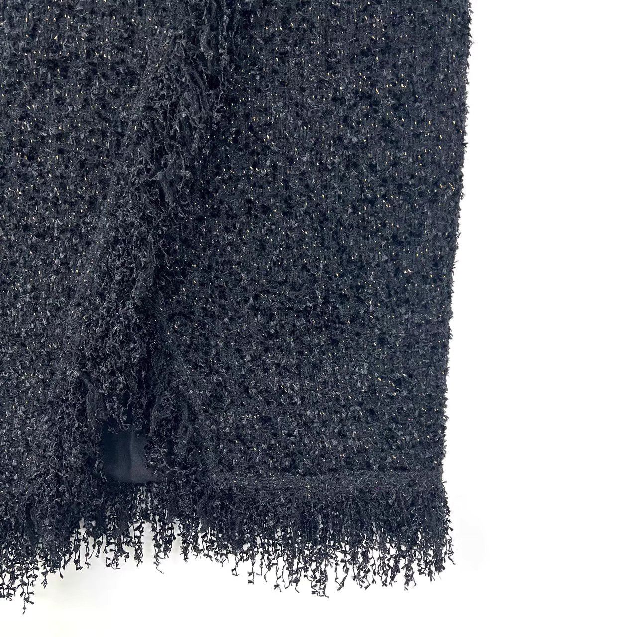 Chanel Chanel Tweed Shimmer Tassel Skirt K12 Size 26" / US 2 / IT 38 - 4 Thumbnail