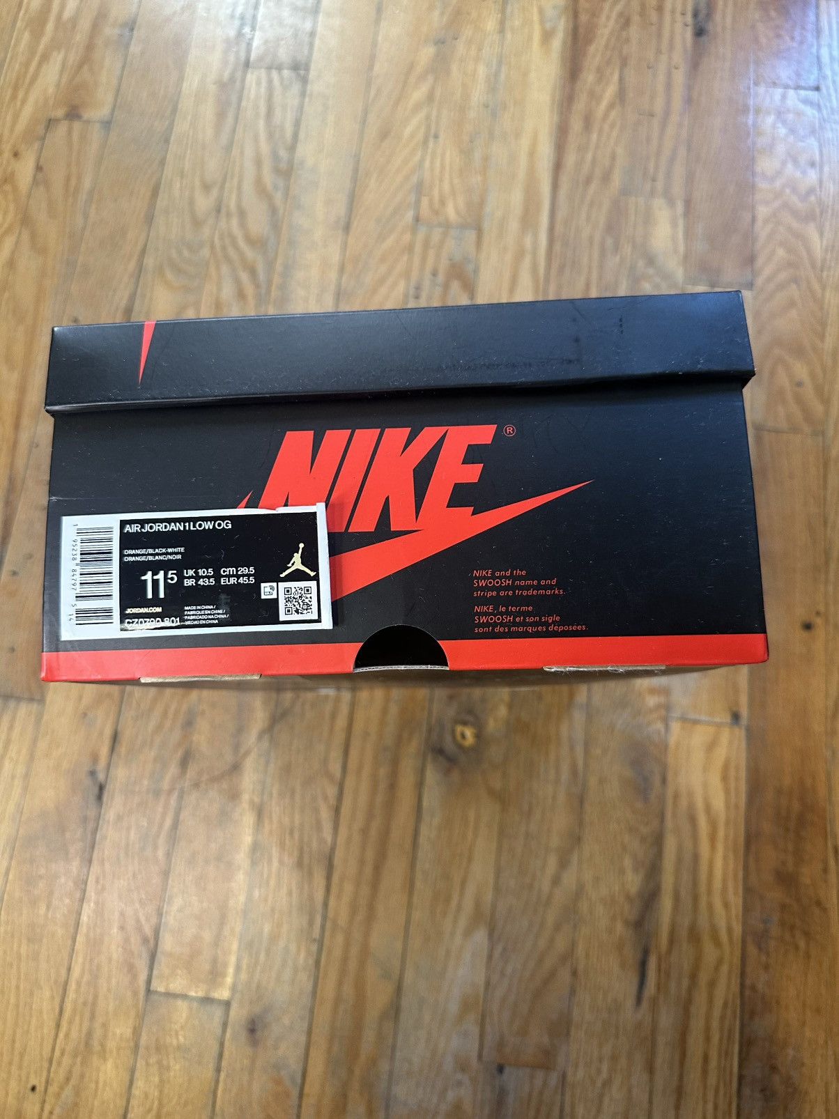Jordan Brand Air Jordan 1 Retro Low OG 'Starfish' Size US 11.5 / EU 44-45 - 6 Thumbnail