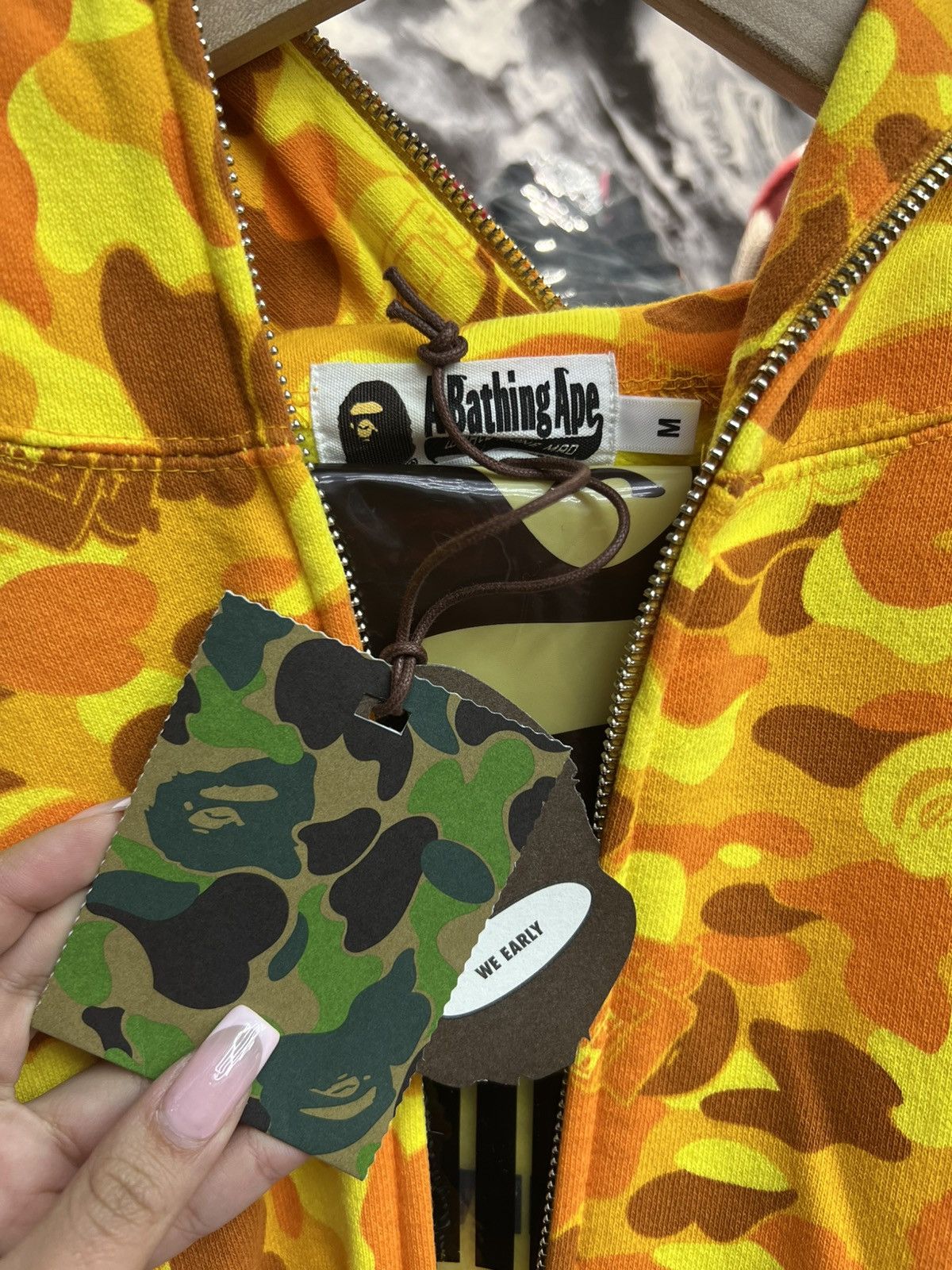 Bape Bape x PUBG Camo Shark Hoodie Size US M / EU 48-50 / 2 - 7 Thumbnail