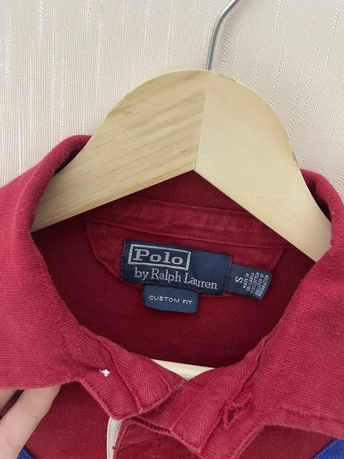 Polo Ralph Lauren × Vintage Polo Ralph Lauren vintage rugby jersey 90s Size US S / EU 44-46 / 1 - 7 Thumbnail