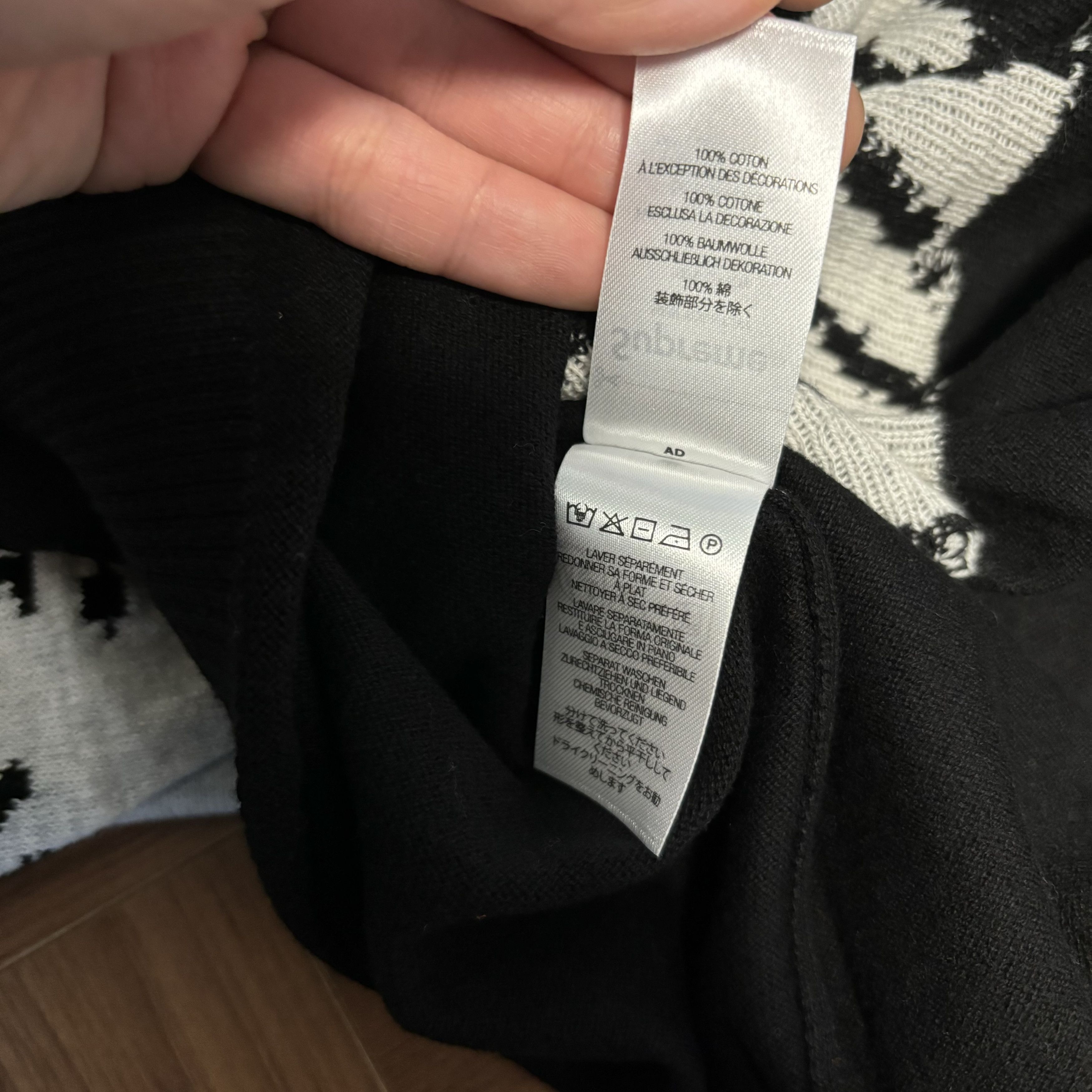 Supreme Supreme Big Cats Jacquard L/S Top Black - 23SS Size US L / EU 52-54 / 3 - 7 Thumbnail