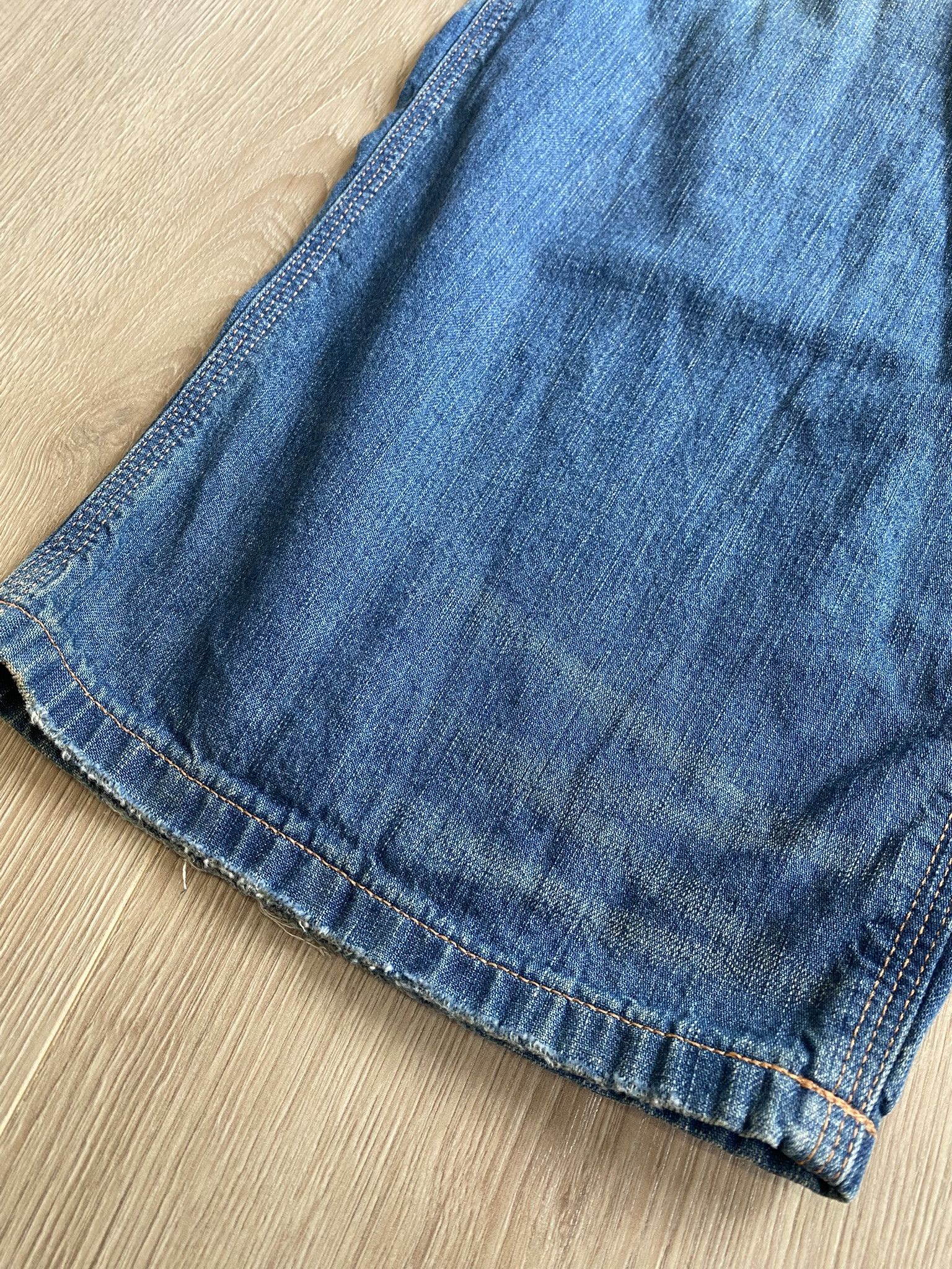 RRL Ralph Lauren Polo Ralph Lauren Relaxed Fit Distressed Carpenter Jean Size US 38 / EU 54 - 9 Thumbnail