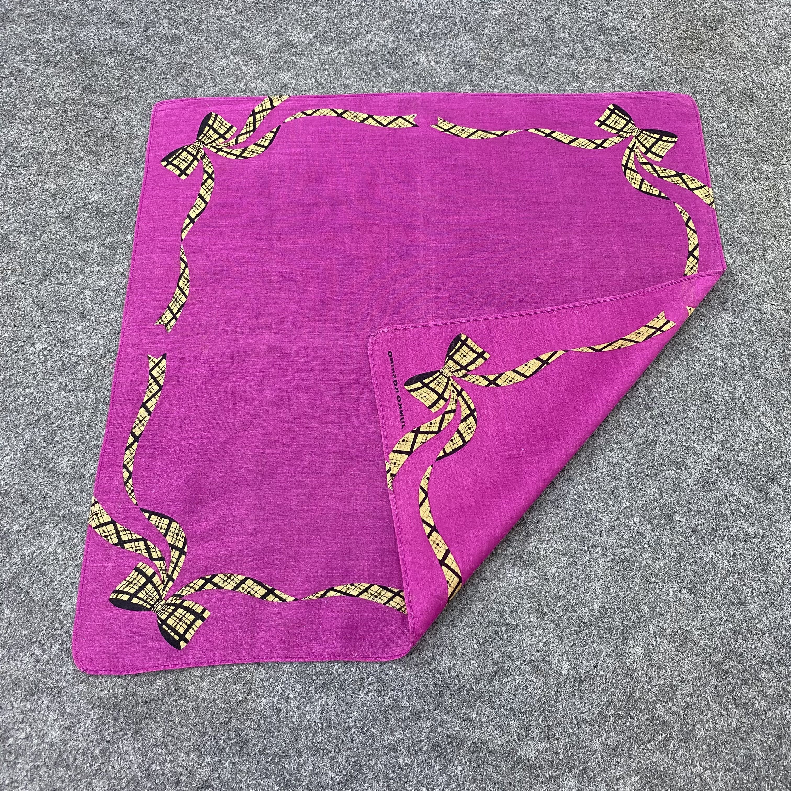 Japanese Brand Junko Koshino Handkerchief Neckerchief Bandana-B1978 Size ONE SIZE - 5 Thumbnail