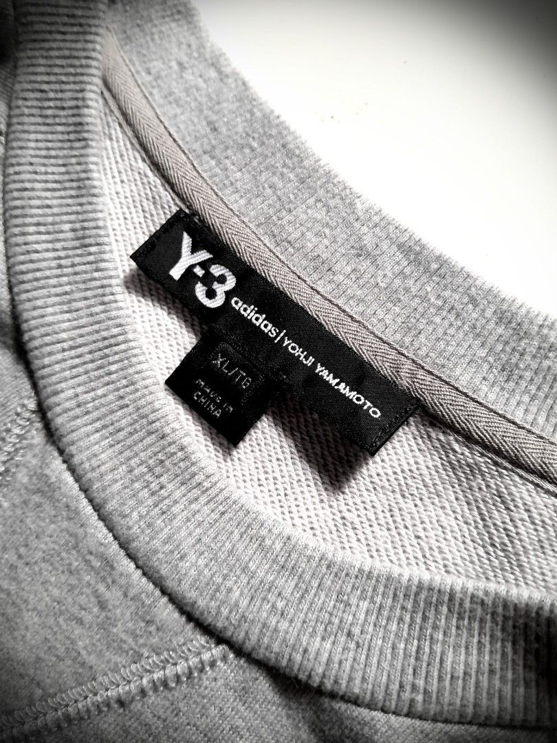 Adidas × Y-3 Y-3 x Adidas Classic Y3 Big Logo Sweatshirt Size US L / EU 52-54 / 3 - 5 Thumbnail