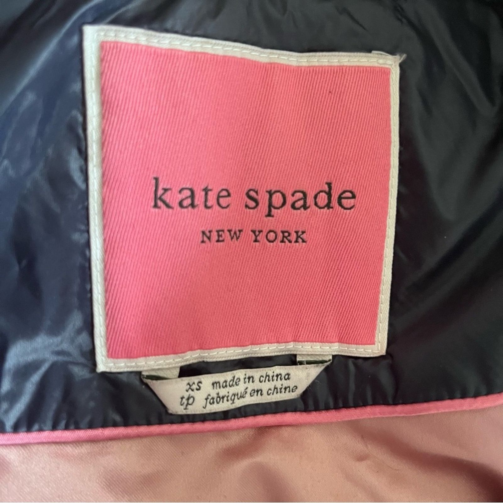 Kate Spade Kate Spade Faux Fur-trim Down Puffer Coat In Navy XS Size XS / US 0-2 / IT 36-38 - 8 Thumbnail