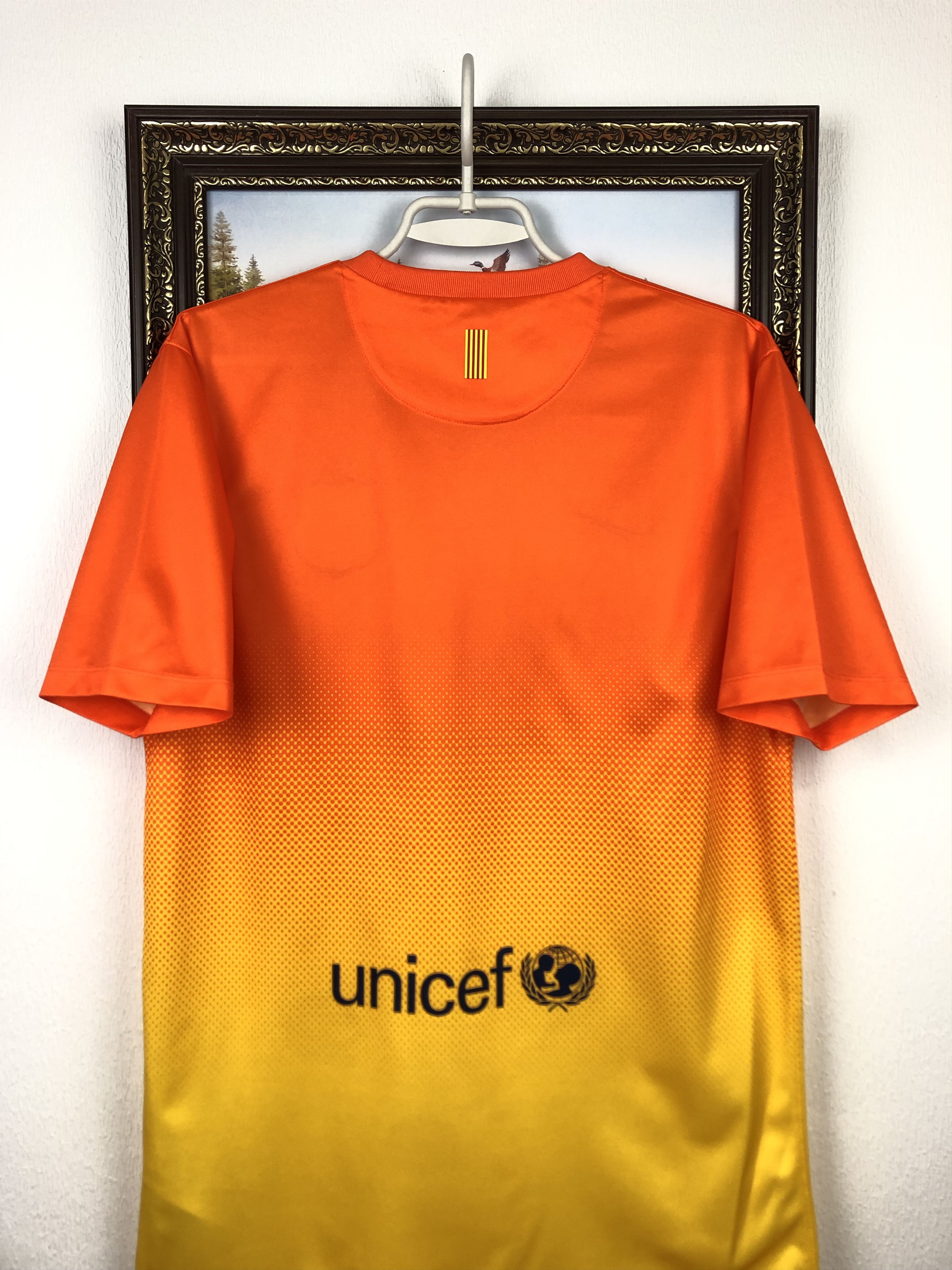 Nike Barcelona football shirt 2012 Soccer Nike Jersey Camiseta Size US M / EU 48-50 / 2 - 9 Thumbnail