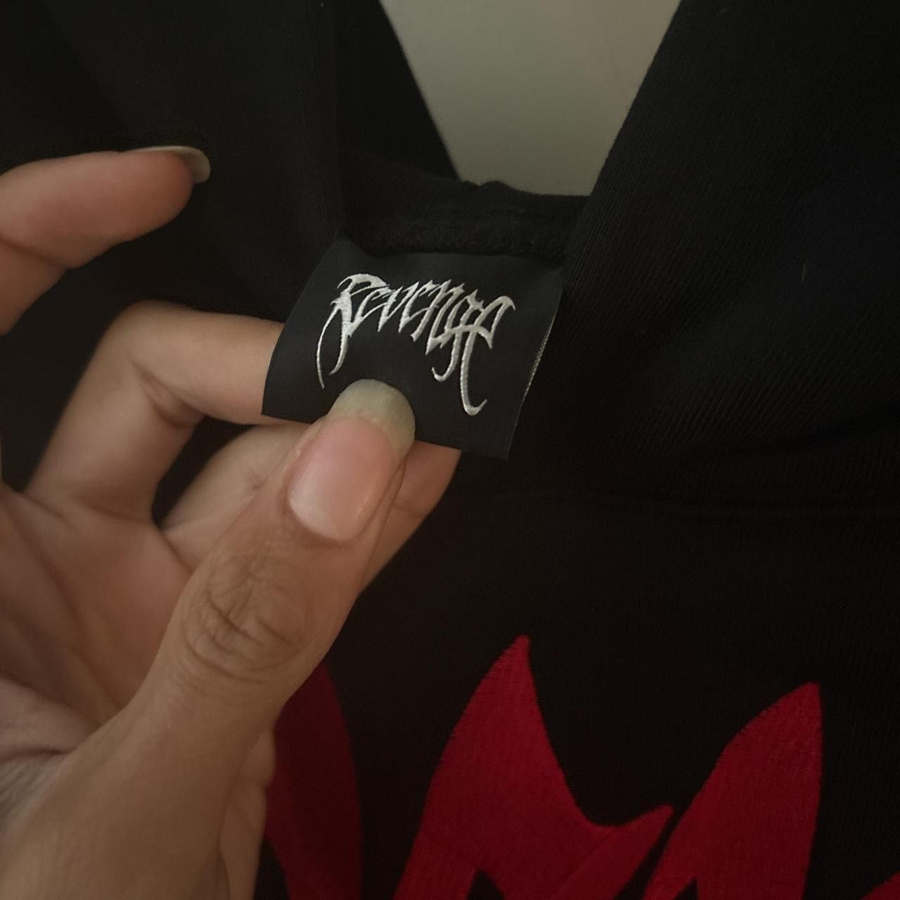 Revenge Revenge split Embroidered hoodie Size US S / EU 44-46 / 1 - 2 Thumbnail
