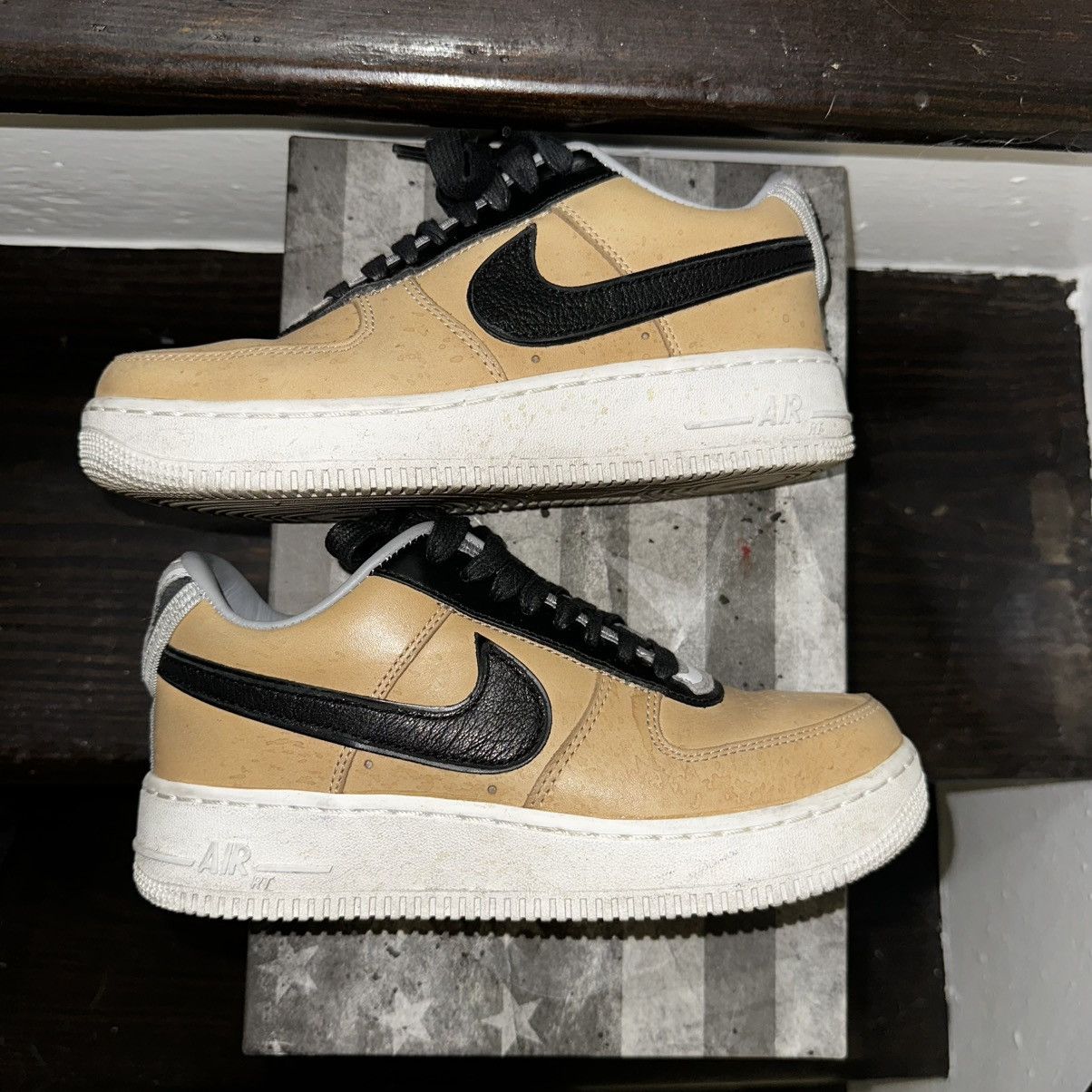 Nike Nike Air Force 1 SP Tisci Vachetta Tan Black M 4 W 5.5 RARE Size US 5.5 / IT 35.5 - 3 Thumbnail