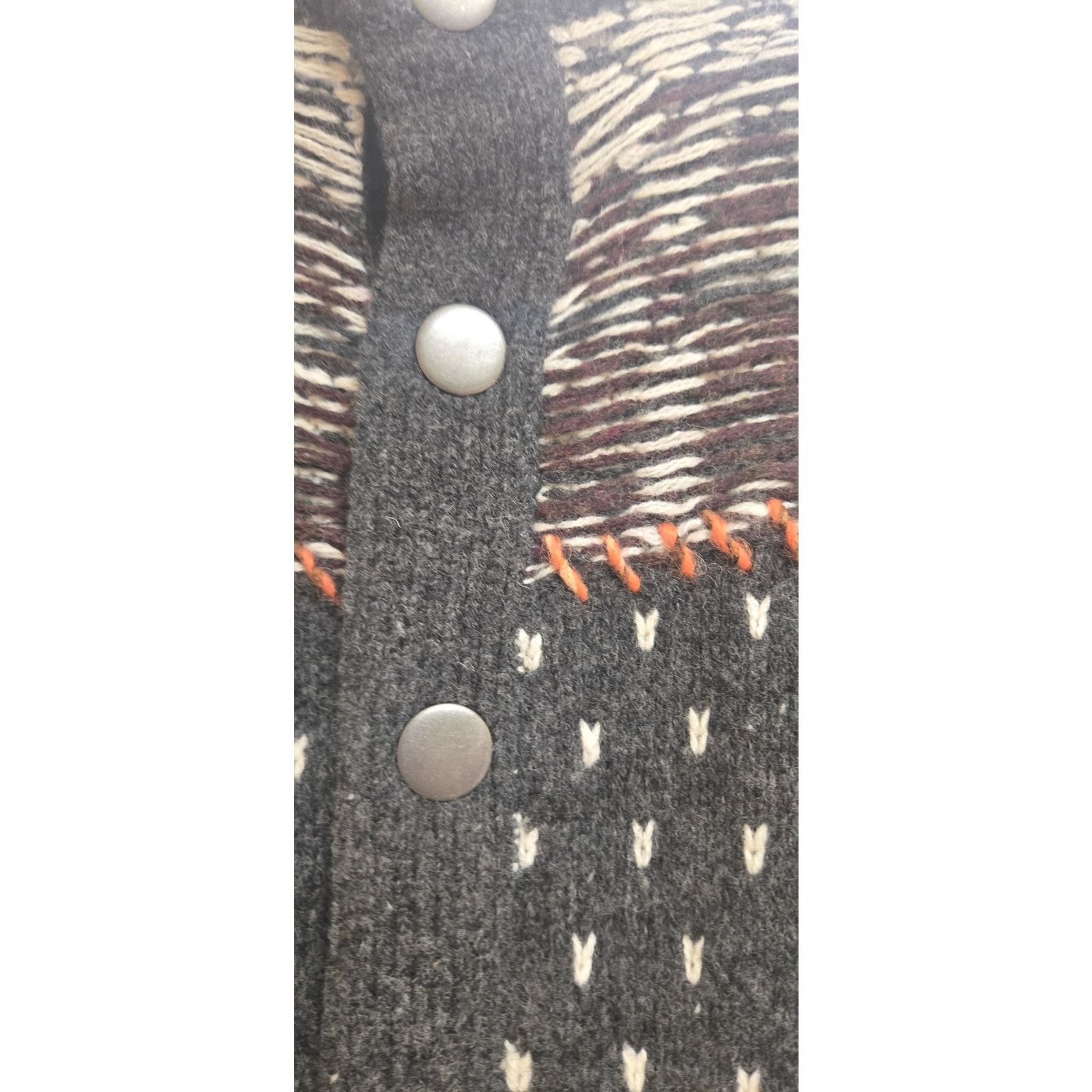 Free People Free People gray wool blend button down hoodie Size S / US 4 / IT 40 - 6 Thumbnail
