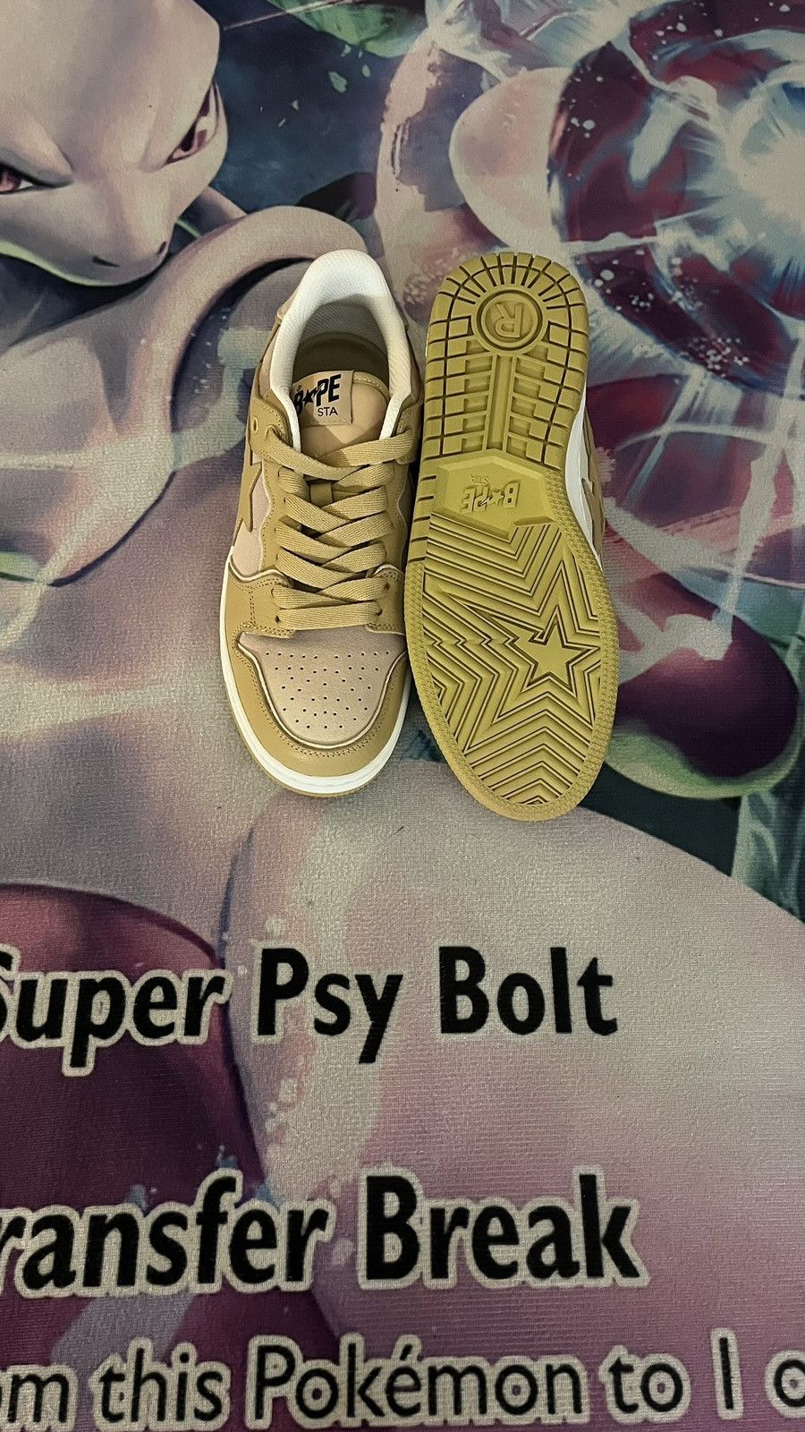 Bape Bapesta Sk8 Sta #4 Beige Gradient Size 9 US A Bathing Ape Size US 9 / EU 42 - 4 Thumbnail