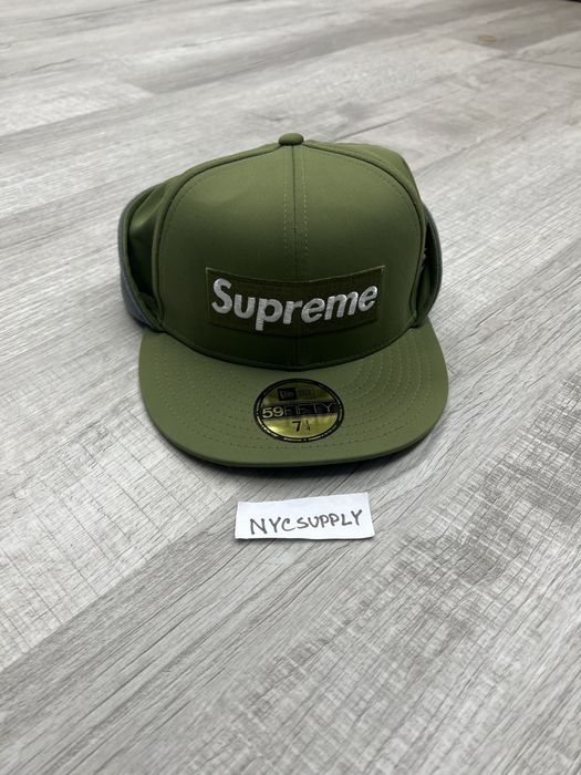 Supreme Supreme X New Era WINDSTOPPER Earflap Box Logo Size 7 1/4