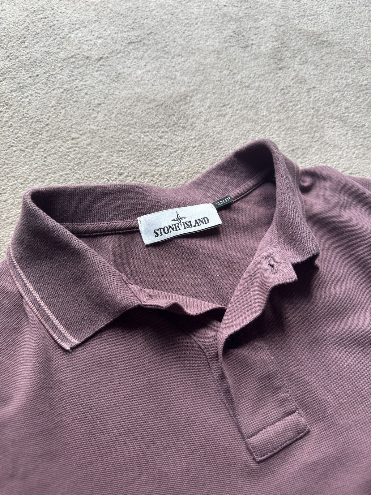 Stone Island Stone Island Polo Shirt burgundy Size US XL / EU 56 / 4 - 3 Thumbnail