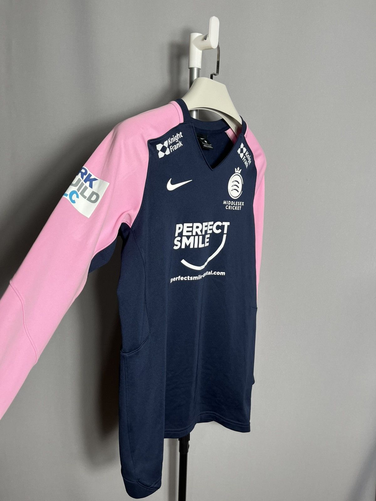 Nike × Sports Specialties 2020-21 MIDDLESEX CRICKET #54 Ethan Bamber CUP SWEATSHIRT Size US S / EU 44-46 / 1 - 3 Thumbnail