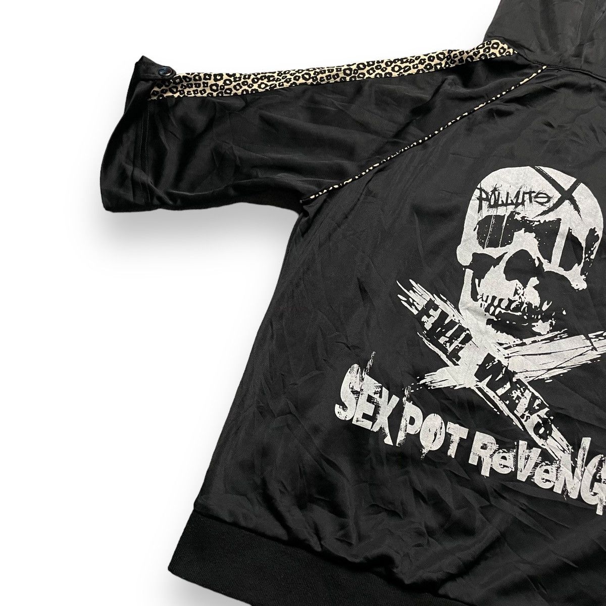 Sex Pot ReVeNGe 🇯🇵☠️ SEX POT REVENGE LEOPARD SKULL PUNK GOTHIC JACKET Size US M / EU 48-50 / 2 - 16 Thumbnail