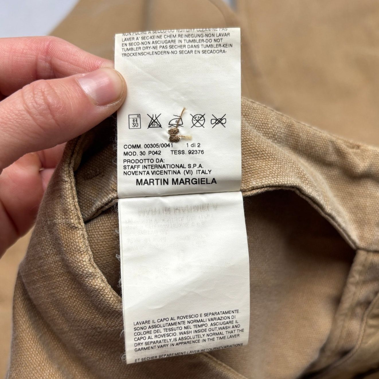 Maison Margiela Vintage SS 2004 Maison Martin Margiela Beltless Pants 52 Size US 35 - 11 Thumbnail