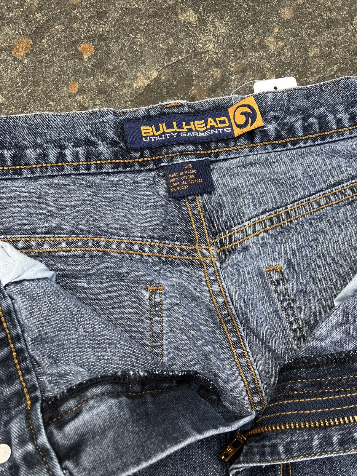 Bullhead Denim Co. Vintage Y2K Bullhead Denim Wide Leg Carpenter Jeans Size US 38 / EU 54 - 3 Thumbnail