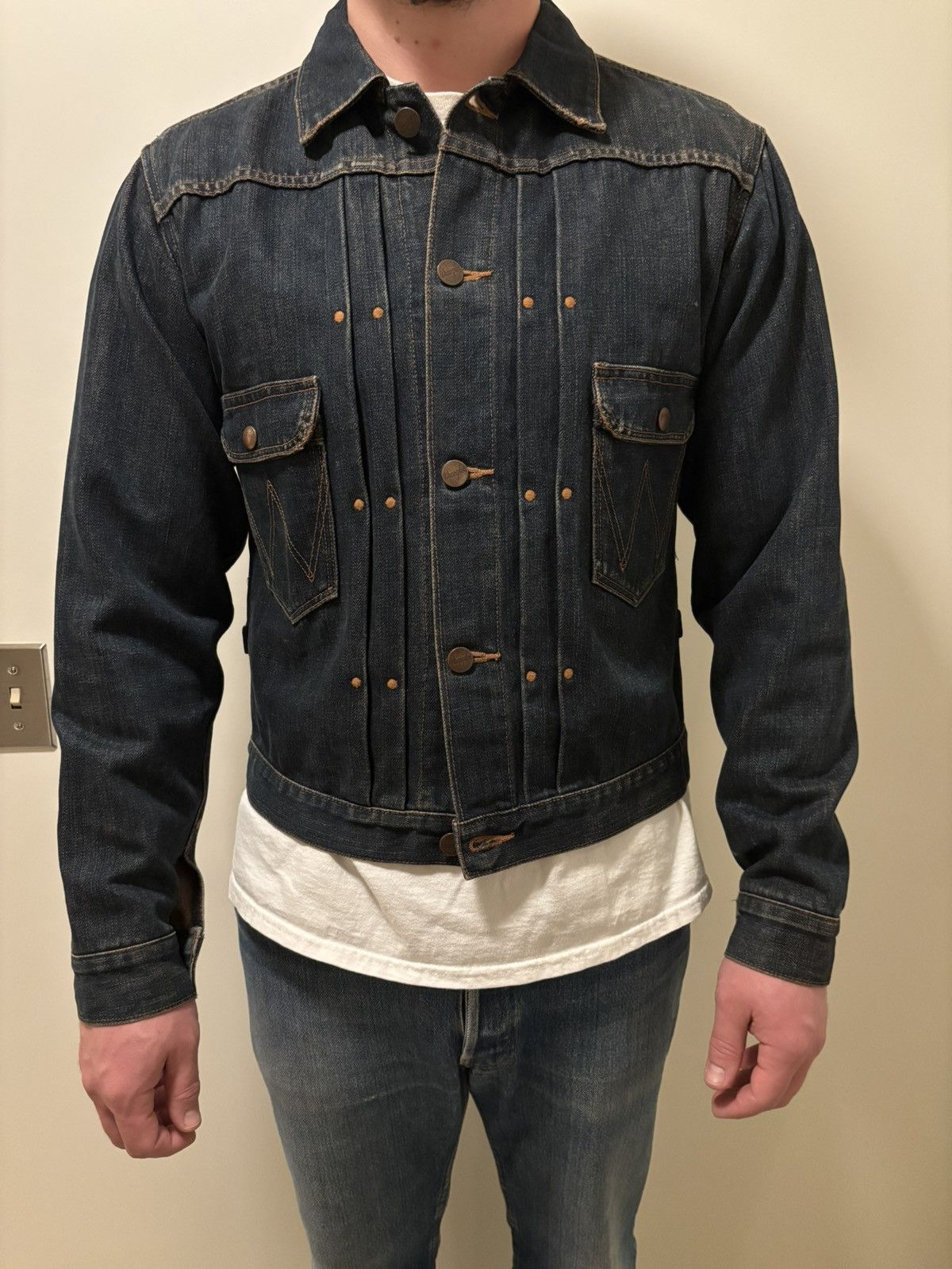 Vintage (SY0107) WRANGLER DENIM JACKETS Size US S / EU 44-46 / 1 - 22 Thumbnail