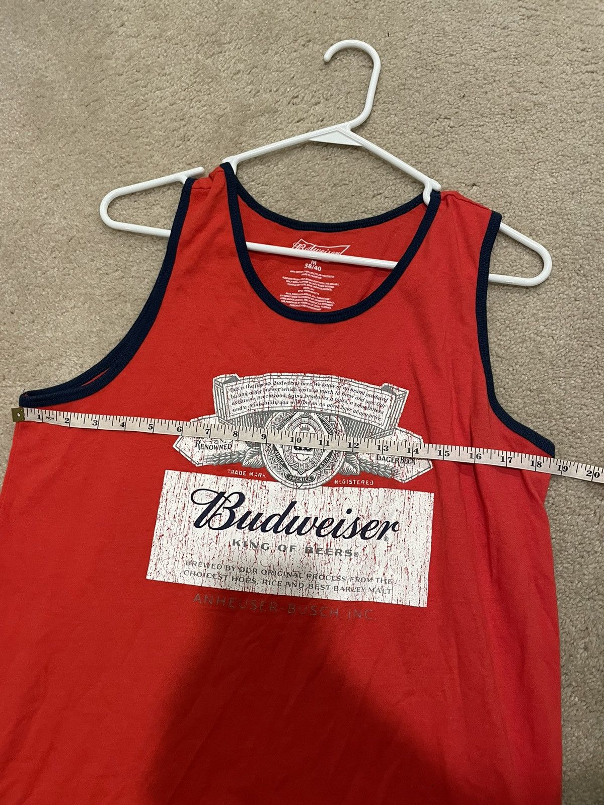 Budweiser Budweiser vintage tank top Size US M / EU 48-50 / 2 - 5 Thumbnail