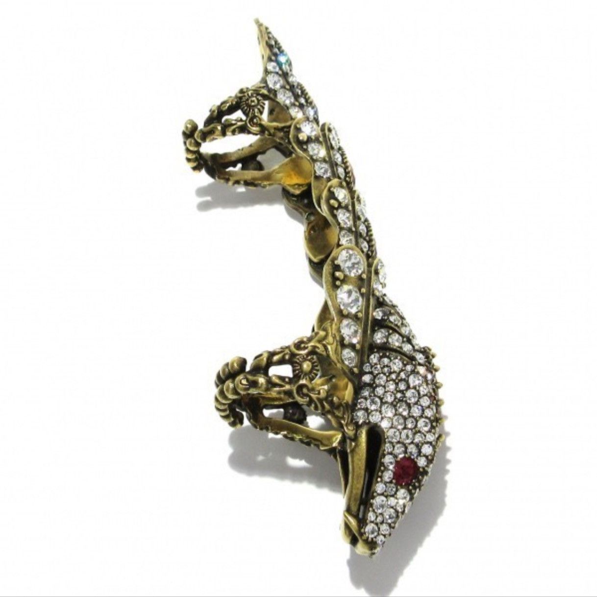 Gucci RARE Gucci Runway Ring Size ONE SIZE - 8 Thumbnail