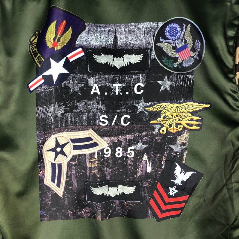 In The Attic Vintage In the Attic U.S.Army Zipper Jacket Size US M / EU 48-50 / 2 - 7 Thumbnail