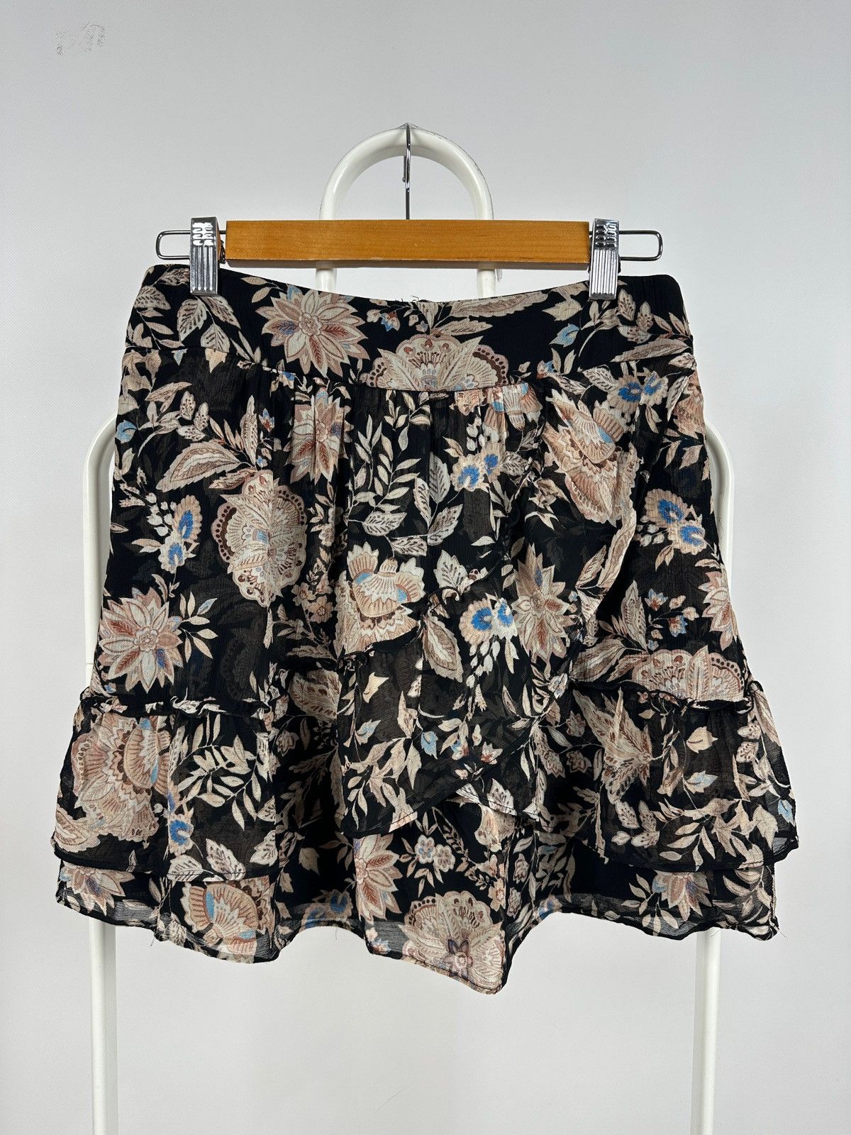 Sezane Sezane Carolina Floral Print Mini Skirt Size 26" / US 2 / IT 38 - 1 Thumbnail