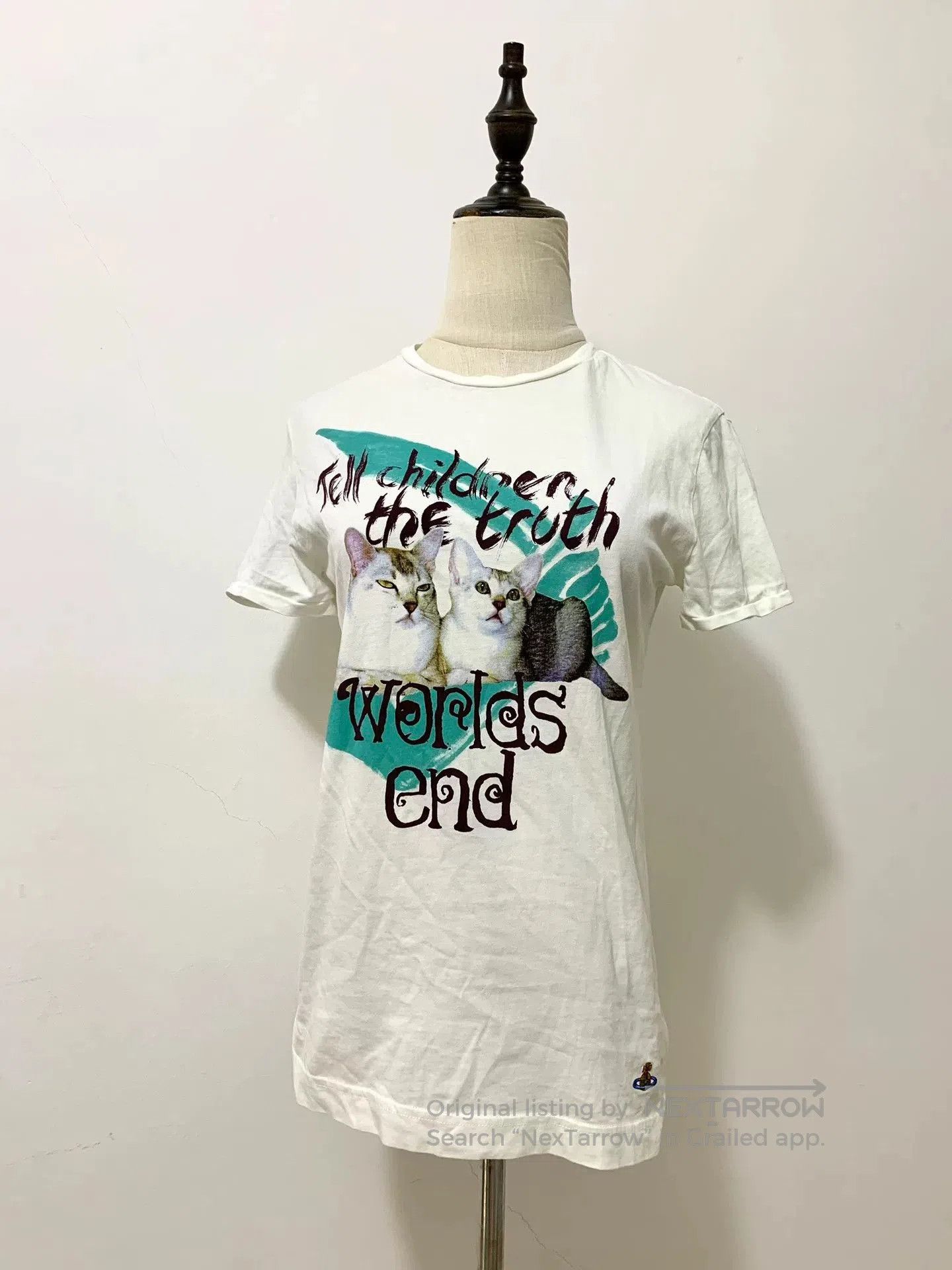 Vivienne Westwood Vivienne Westwood Cat Print Short Sleeve Tee. Size S / US 4 / IT 40 - 1 Thumbnail