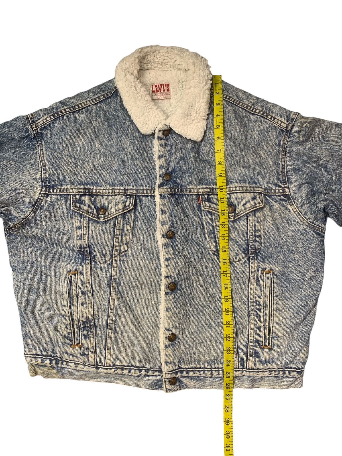 Levi's Vintage Clothing Rare Design Vintage Levi’s Sherpa Truckers Jacket Size US XL / EU 56 / 4 - 10 Thumbnail