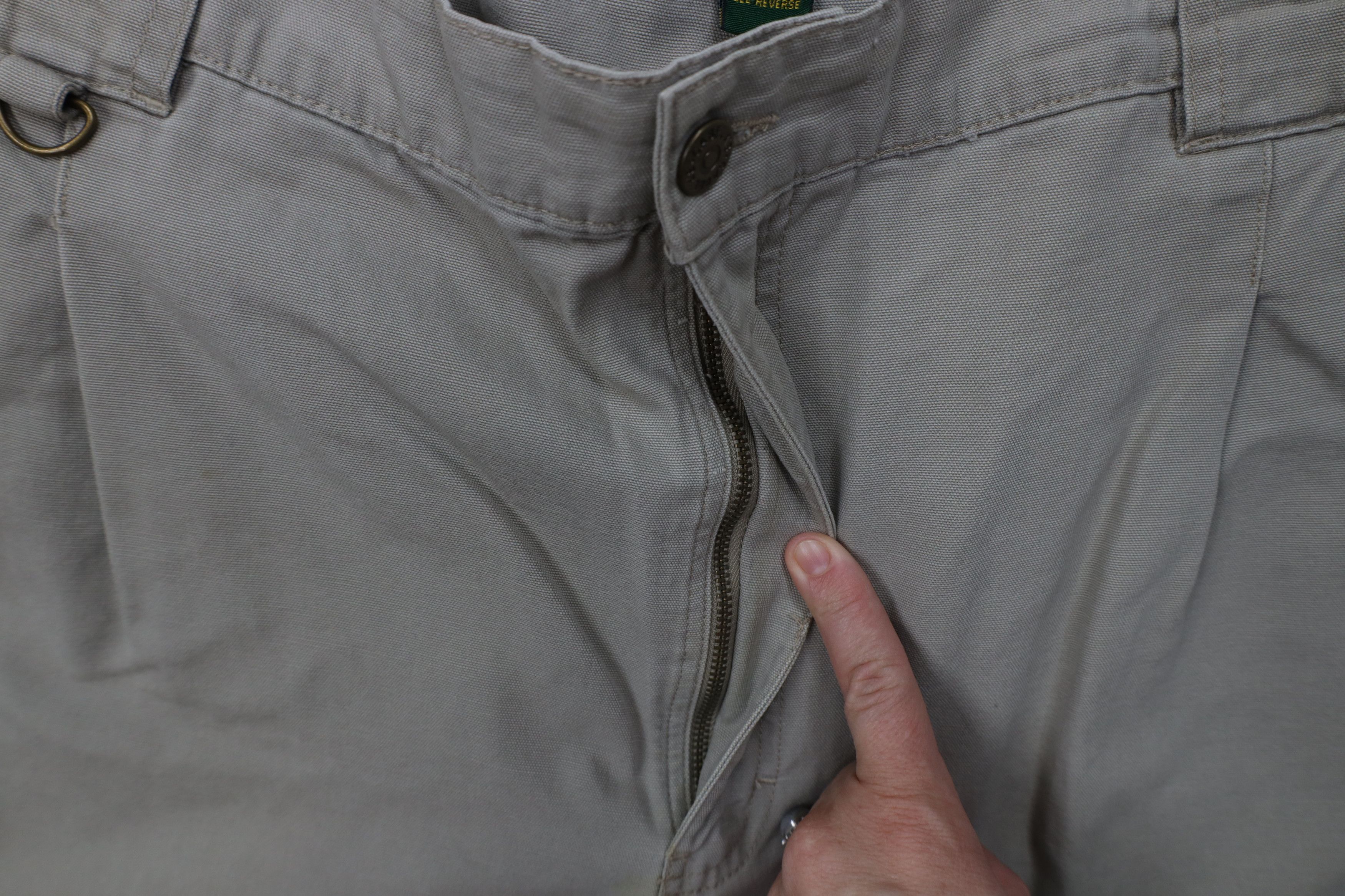 Cabelas Vintage Cabelas Double Knee Wide Leg Cargo Pants Beige Size US 42 / EU 58 - 7 Thumbnail