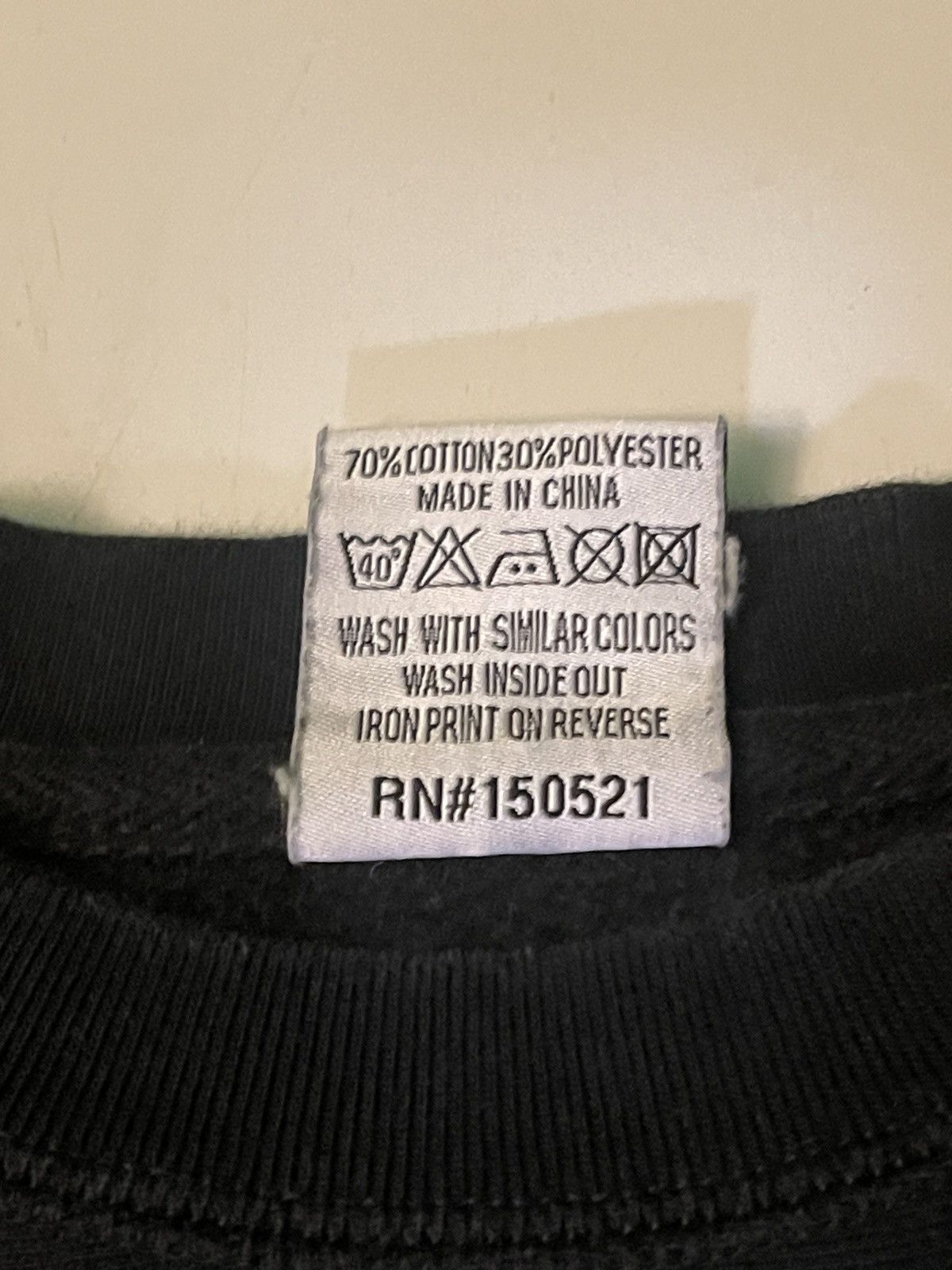 Alltimers Alltimers Crewneck Pullover Sweatshirt College Black Size XL Size US XL / EU 56 / 4 - 4 Thumbnail