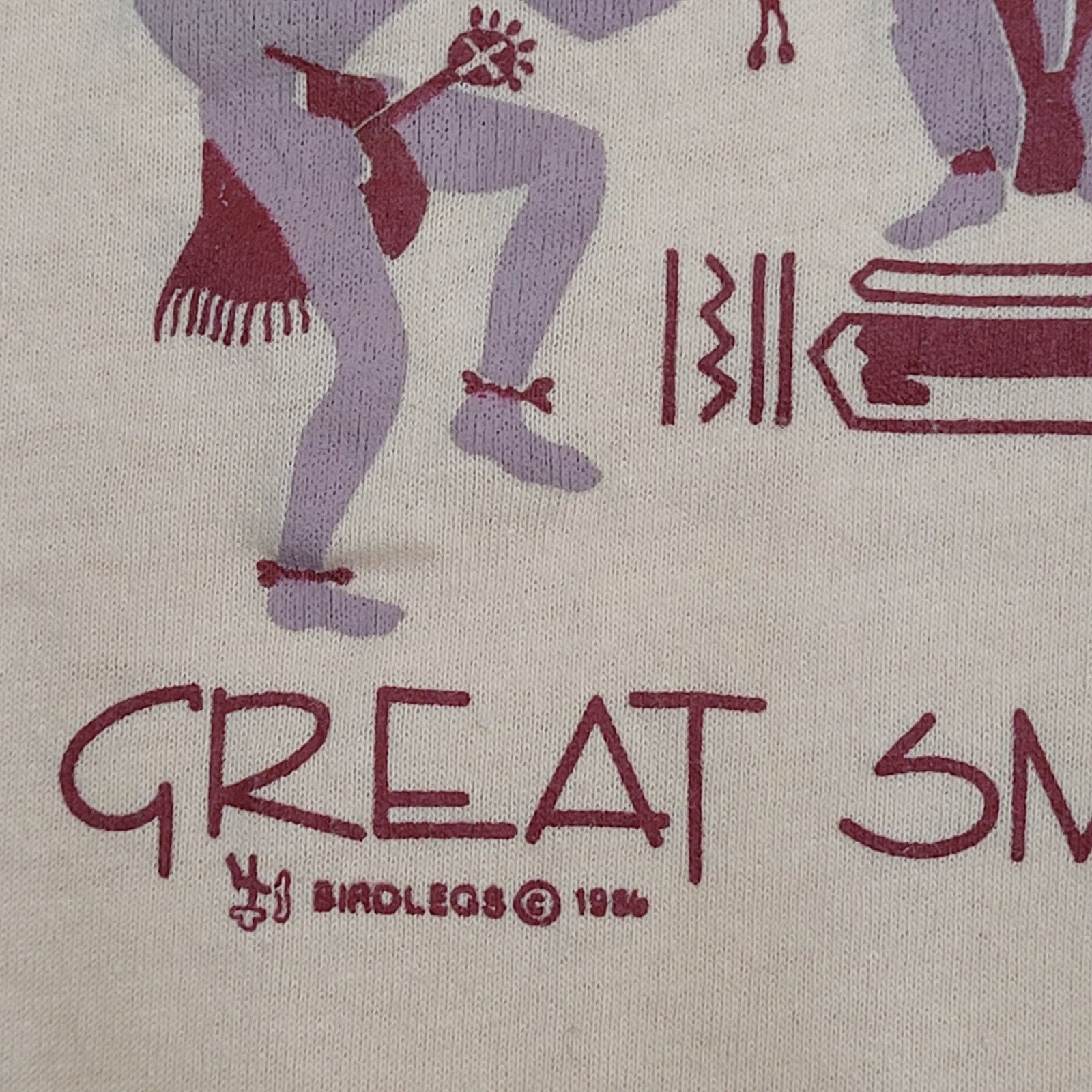Vintage VTG 80s Great Smoky Mountains T-Shirt Mens Medium USA Size US M / EU 48-50 / 2 - 4 Thumbnail
