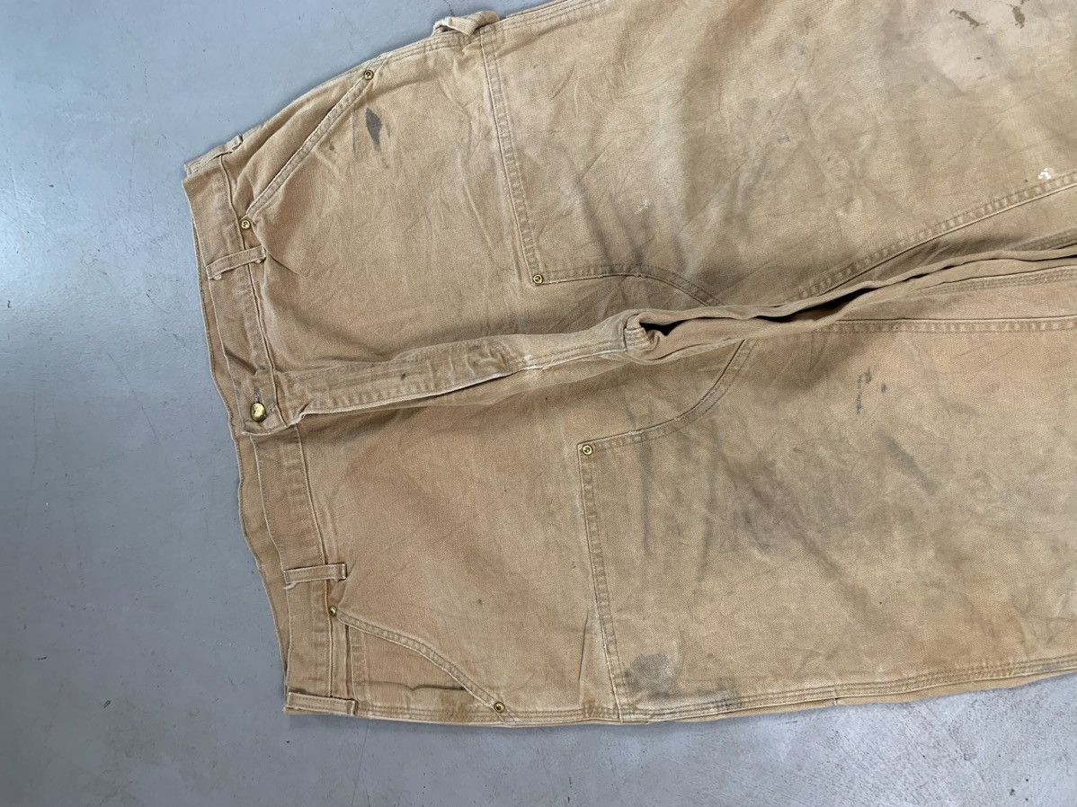 Carhartt Vintage Carhartt B136 brn double knee denim Size US 40 / EU 56 - 4 Thumbnail