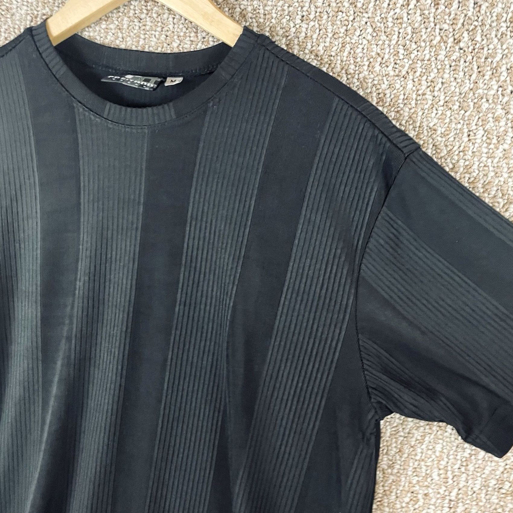 Vintage VINTAGE Positano Shirt Men’s M Black Stretch Short Sleeve T682 Size US M / EU 48-50 / 2 - 5 Thumbnail