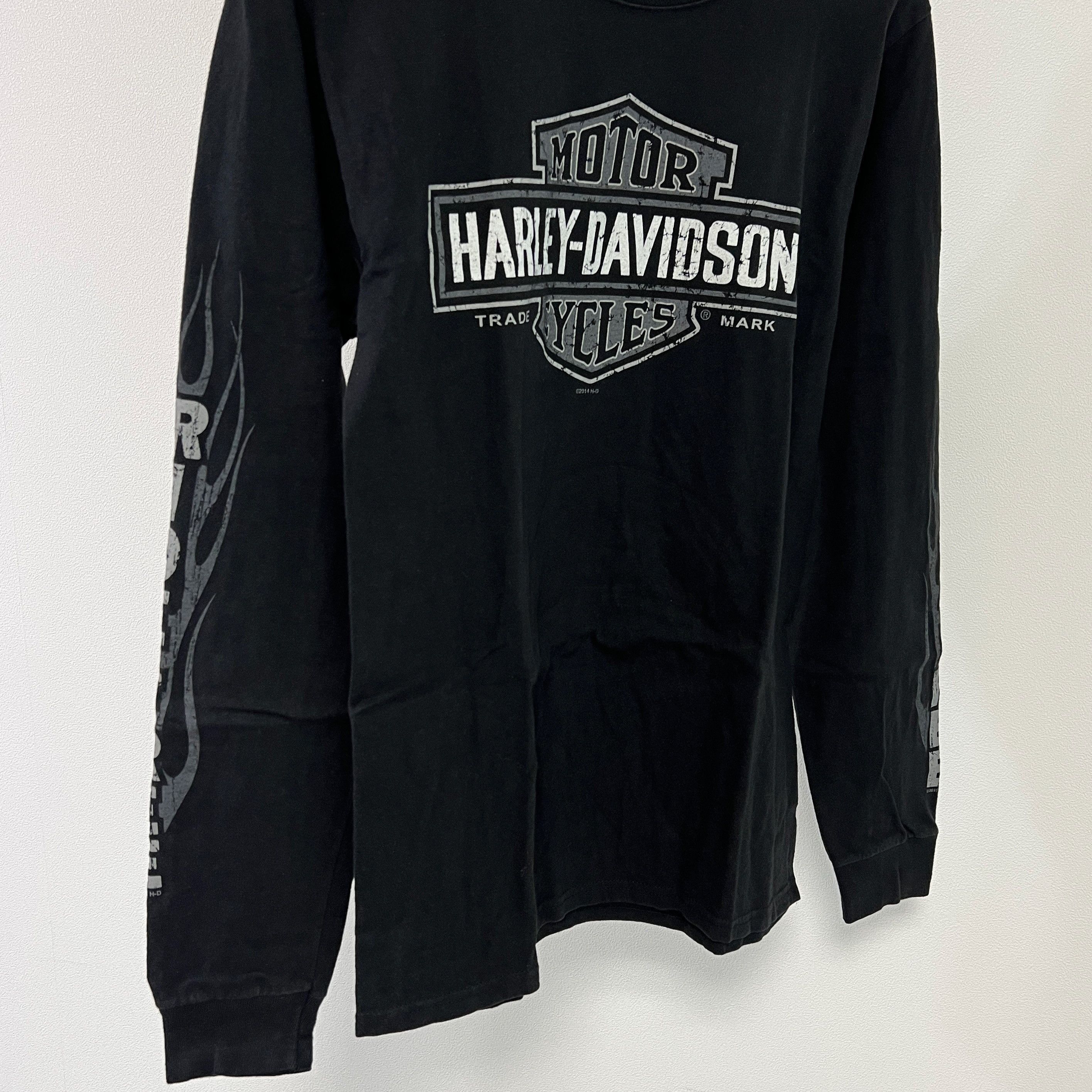 Harley Davidson Harley Davidson Dragon Flame Korea Seoul Long Sleeve T-Shirt Size US S / EU 44-46 / 1 - 4 Thumbnail