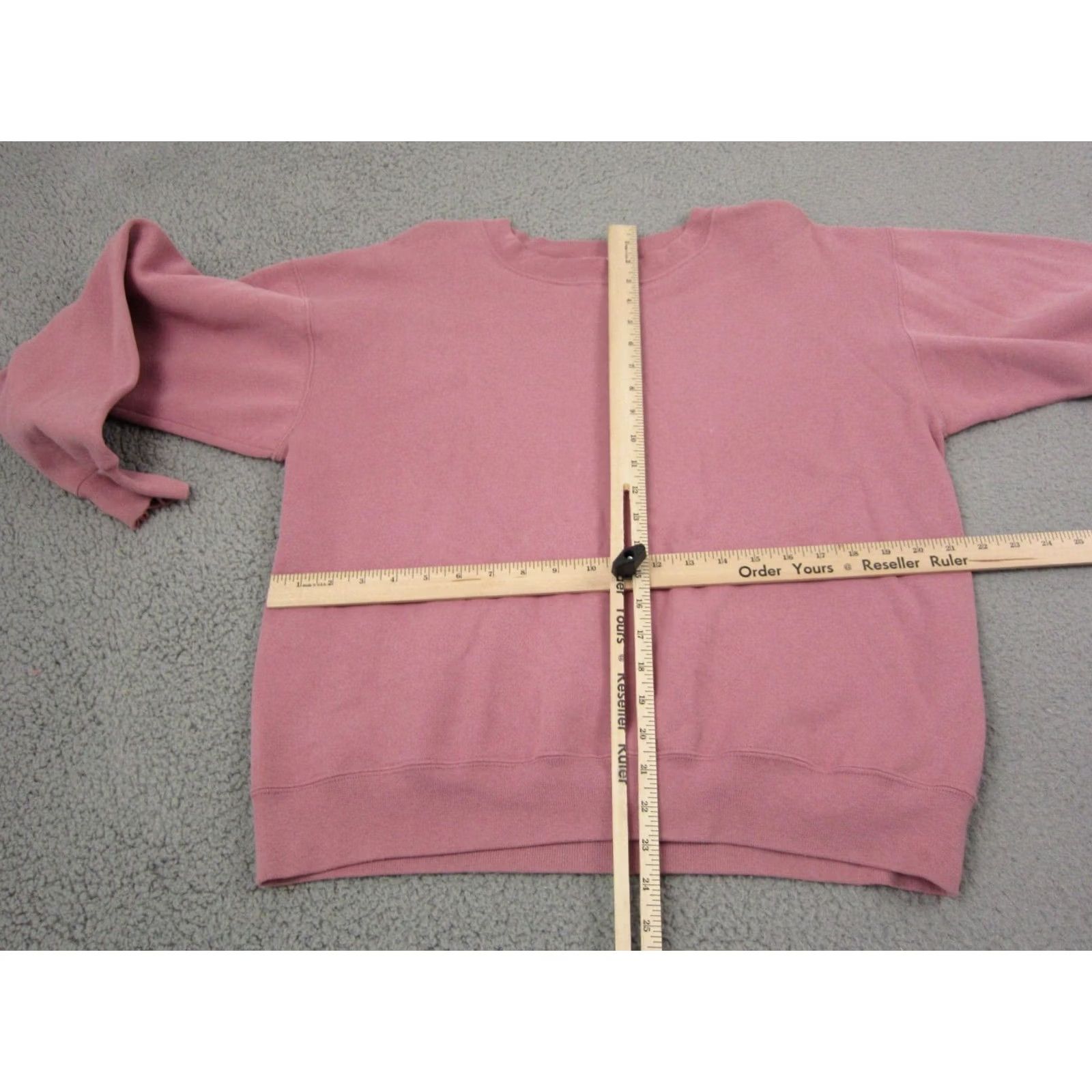 Vintage VINTAGE Pro Spirit Sweatshirt Large Pink Blank USA Made 90s Sweater Womens Size L / US 10 / IT 46 - 7 Thumbnail