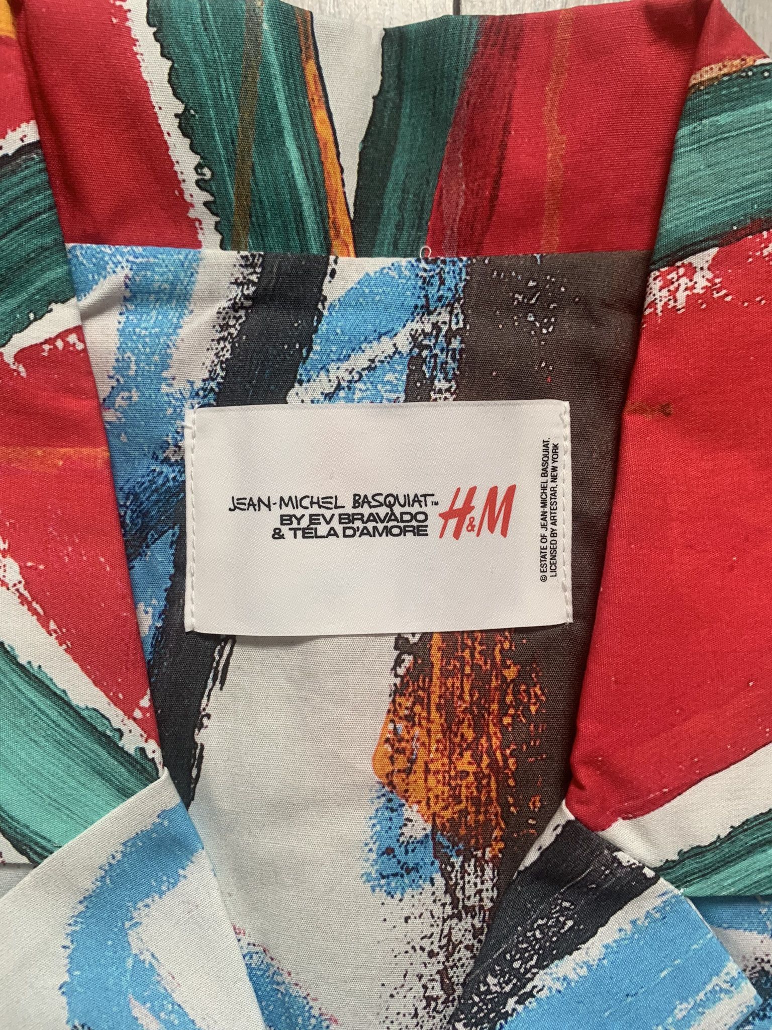 H&M H&M Basquiat x Ev Bravado & Téla D'Amore Shirt Size US S / EU 44-46 / 1 - 7 Thumbnail
