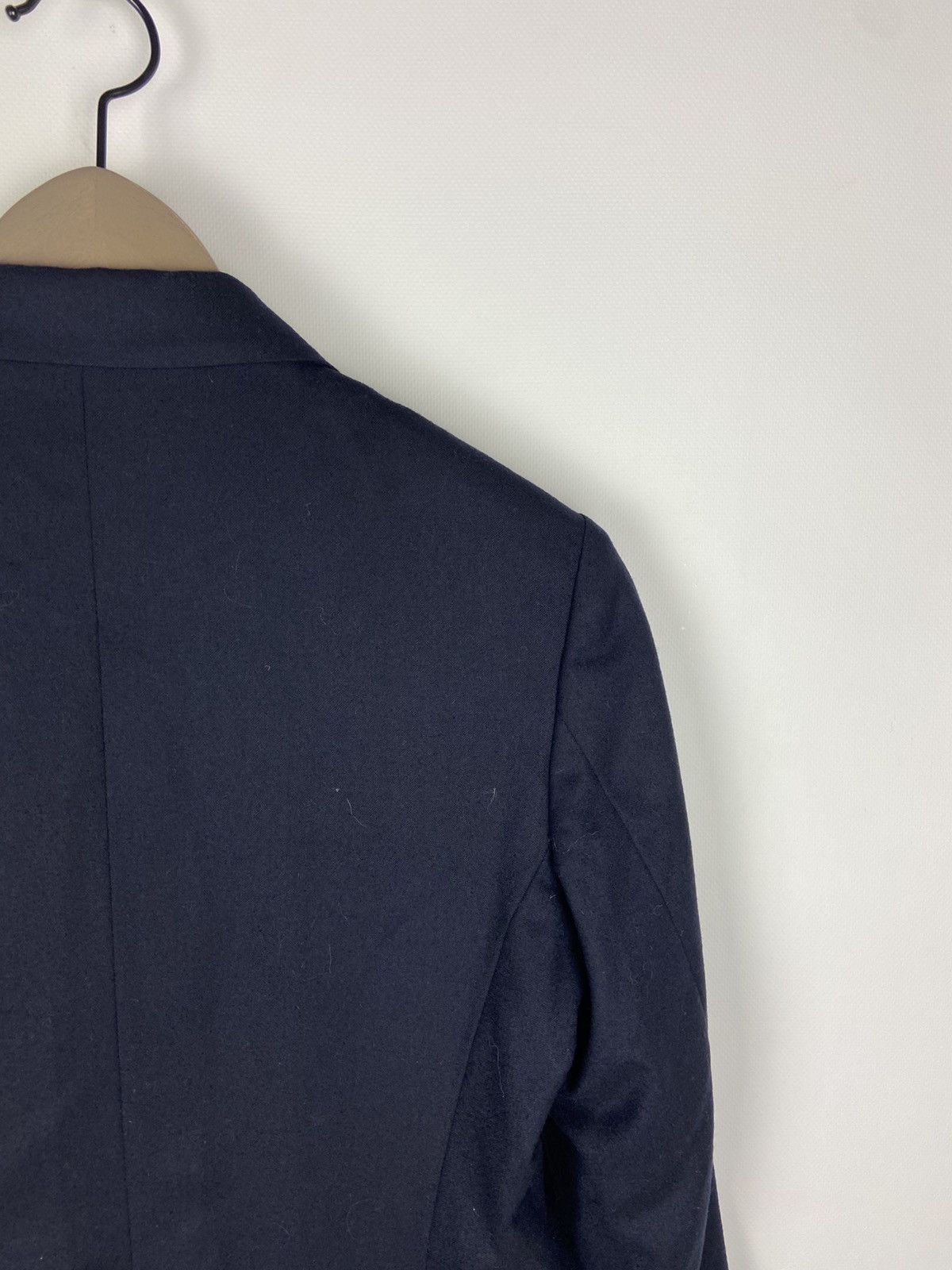 Jil Sander Jil Sander Blue Women's Button Wool Blazer Sz 34 Size XXS / US 00 / IT 34 - 14 Thumbnail