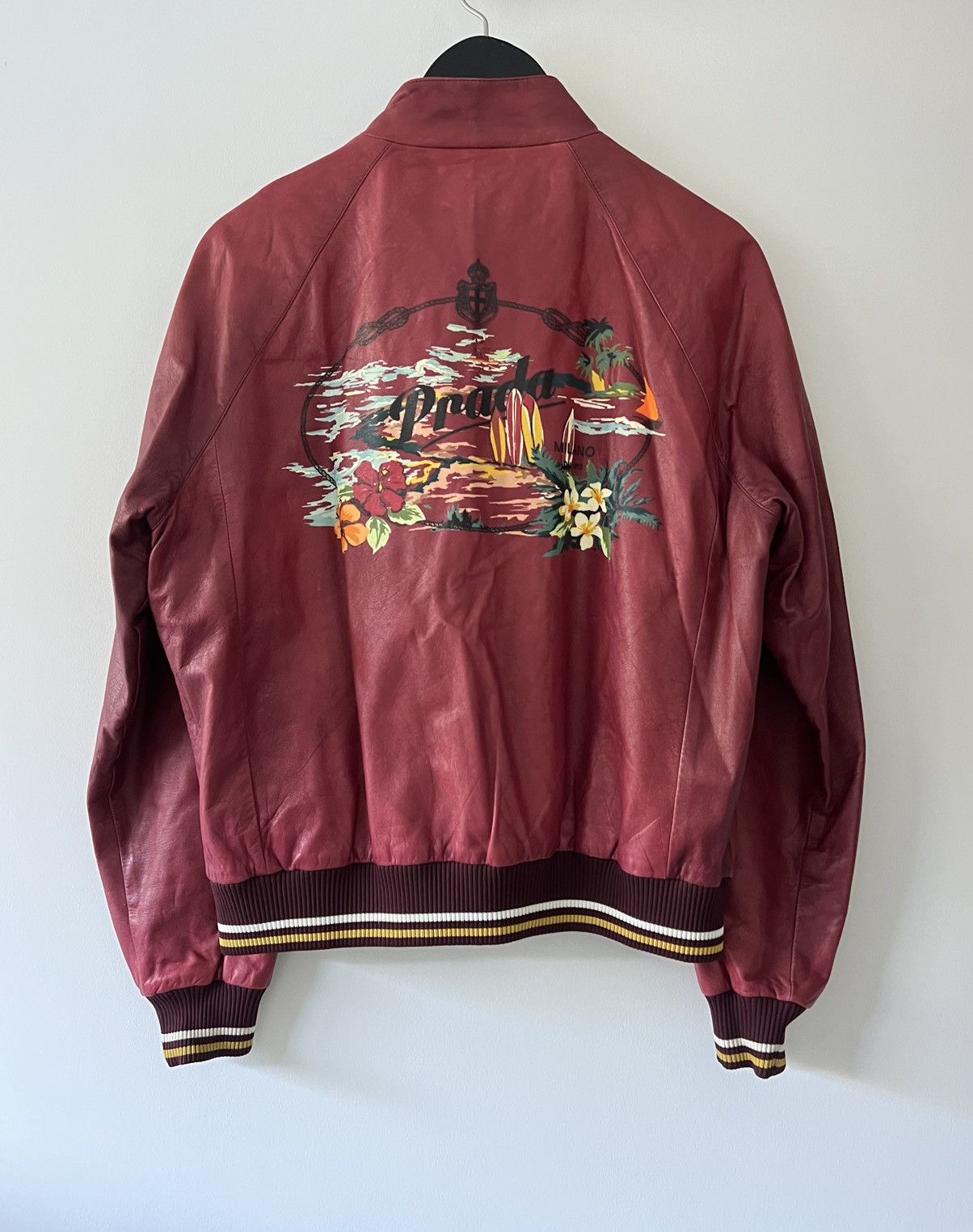 Prada Prada FW17 Leather Jacket Size US M / EU 48-50 / 2 - 1 Thumbnail