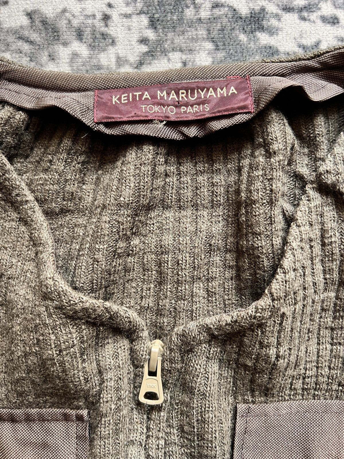 KEITAMARUYAMA Keita Mruyama Laine Wool Double Pocket Military Style Jacket Size US M / EU 48-50 / 2 - 7 Thumbnail