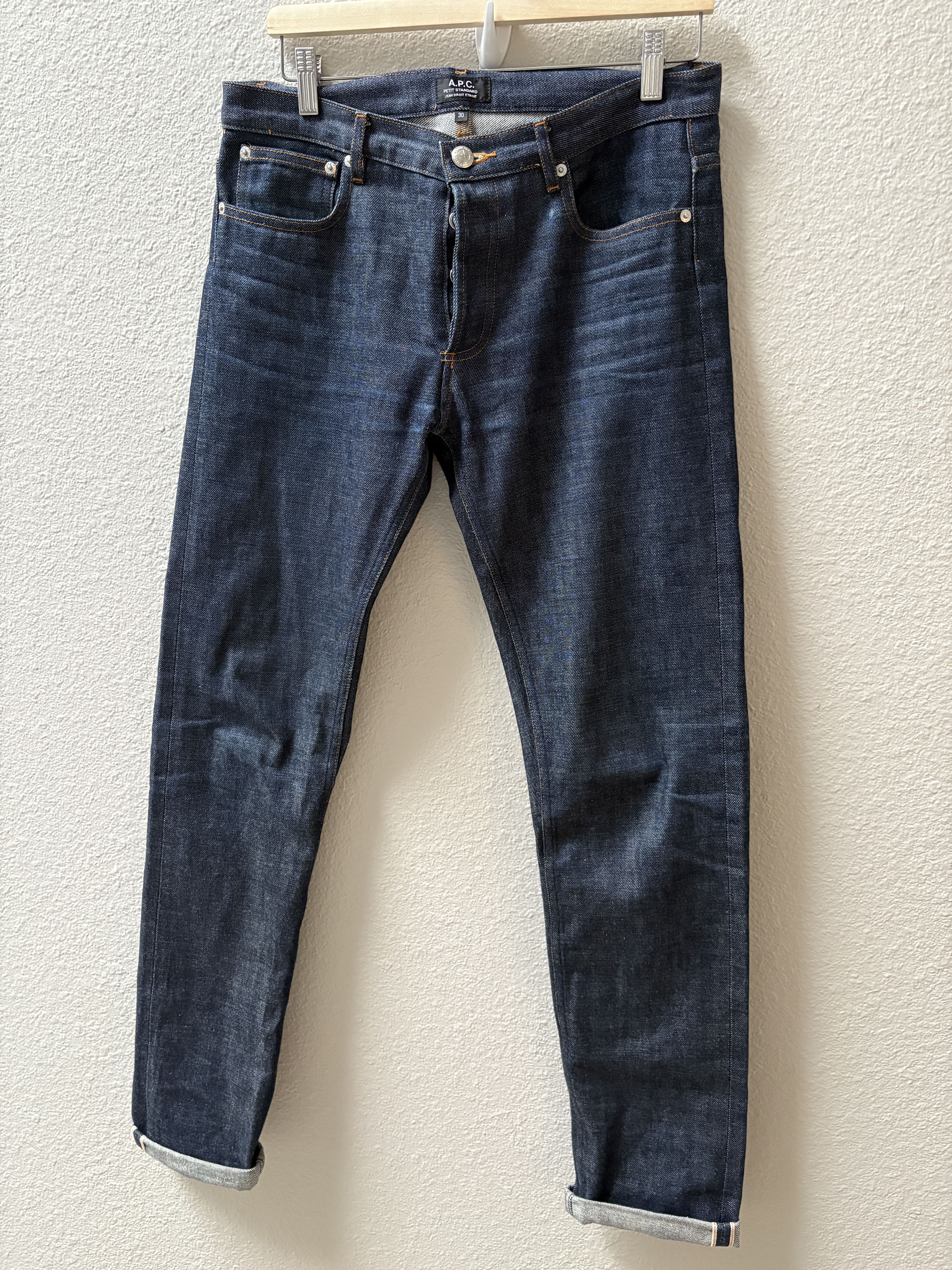 A.P.C. Petit Standard Raw Denim Size US 30 / EU 46 - 1 Thumbnail