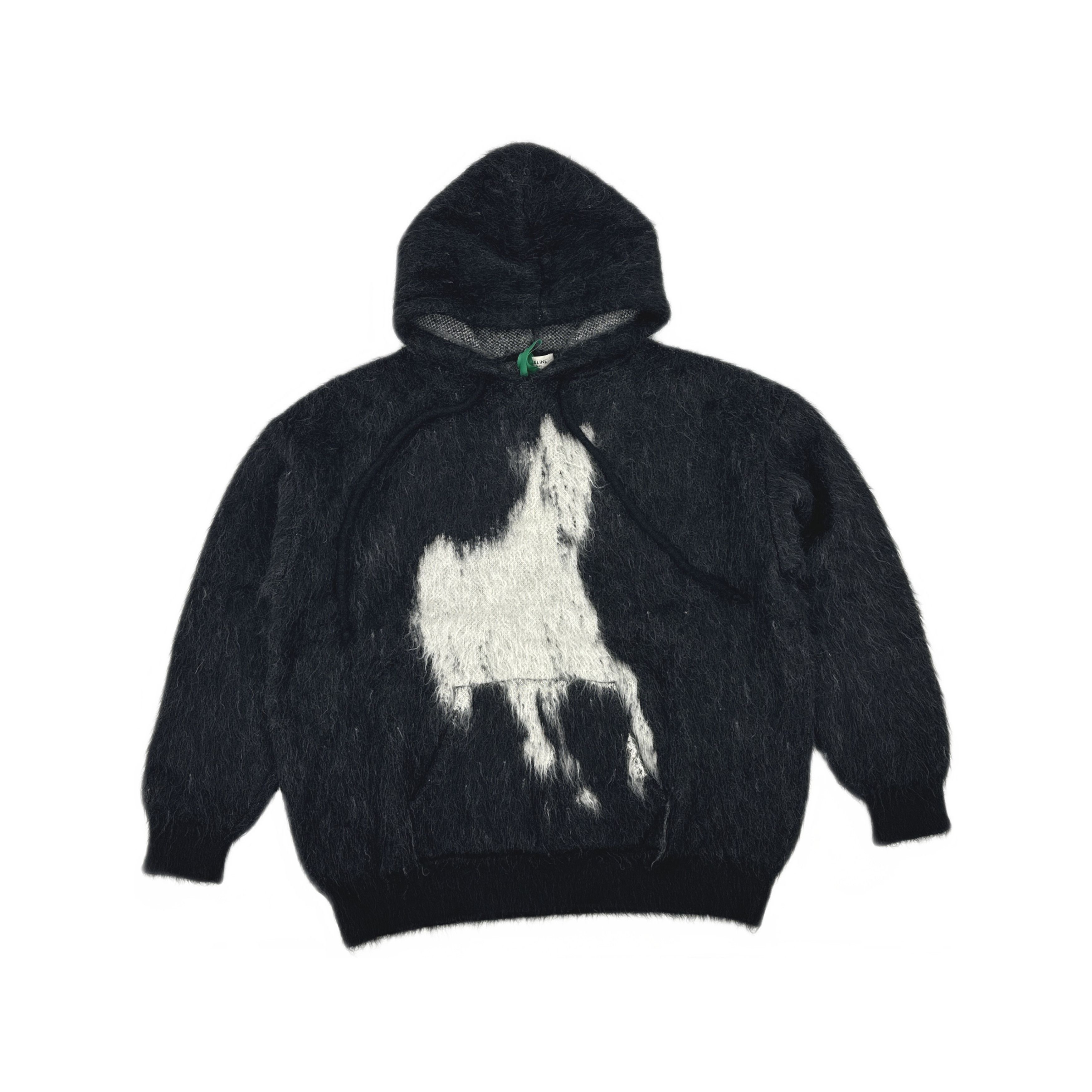 Celine Celine Horse Mohair Hoodie Size XS Size US XS / EU 42 / 0 - 1 Thumbnail