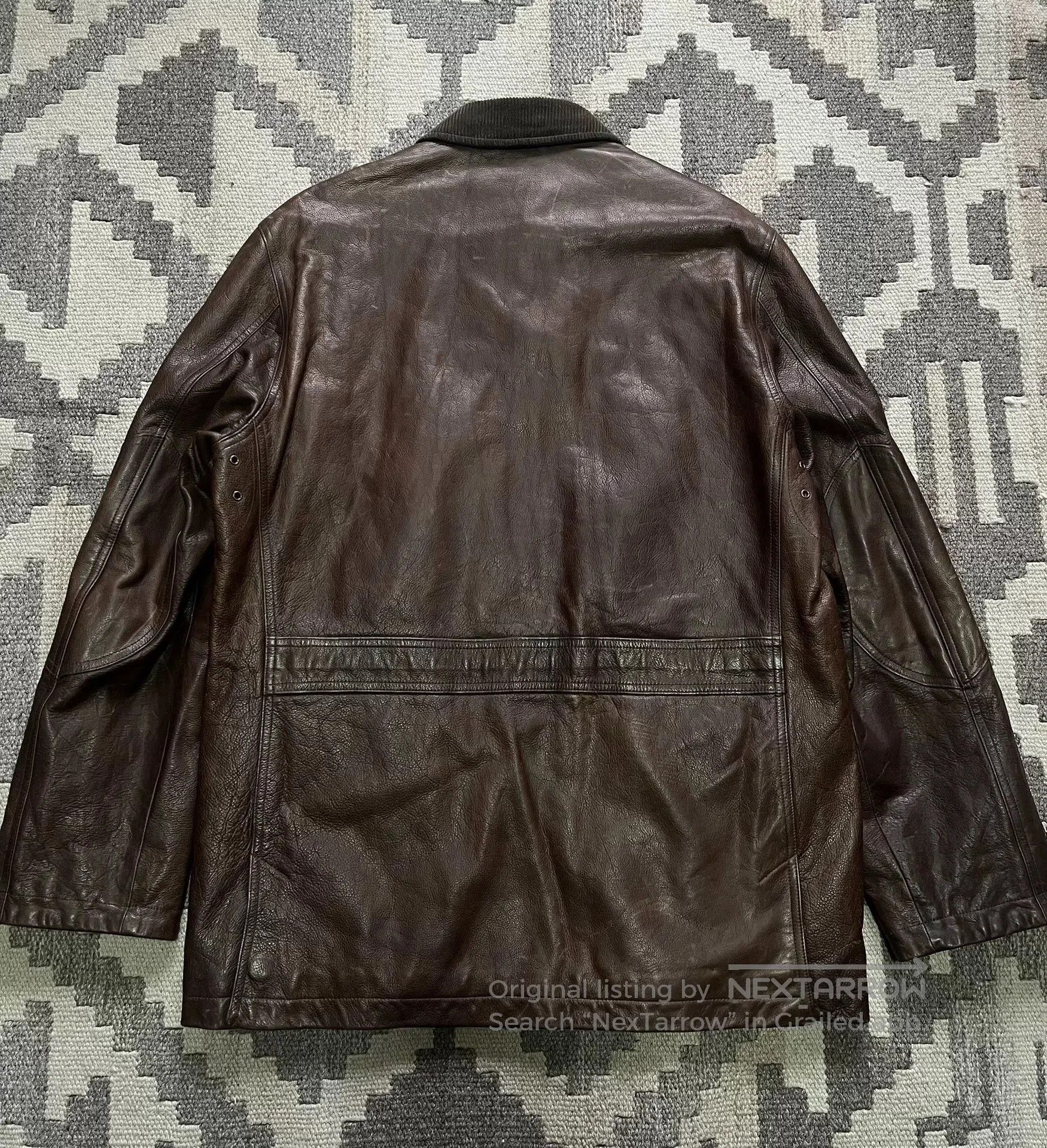 RRL Ralph Lauren Ralph Lauren RRL Hunting Leather Vest. Size US L / EU 52-54 / 3 - 8 Thumbnail