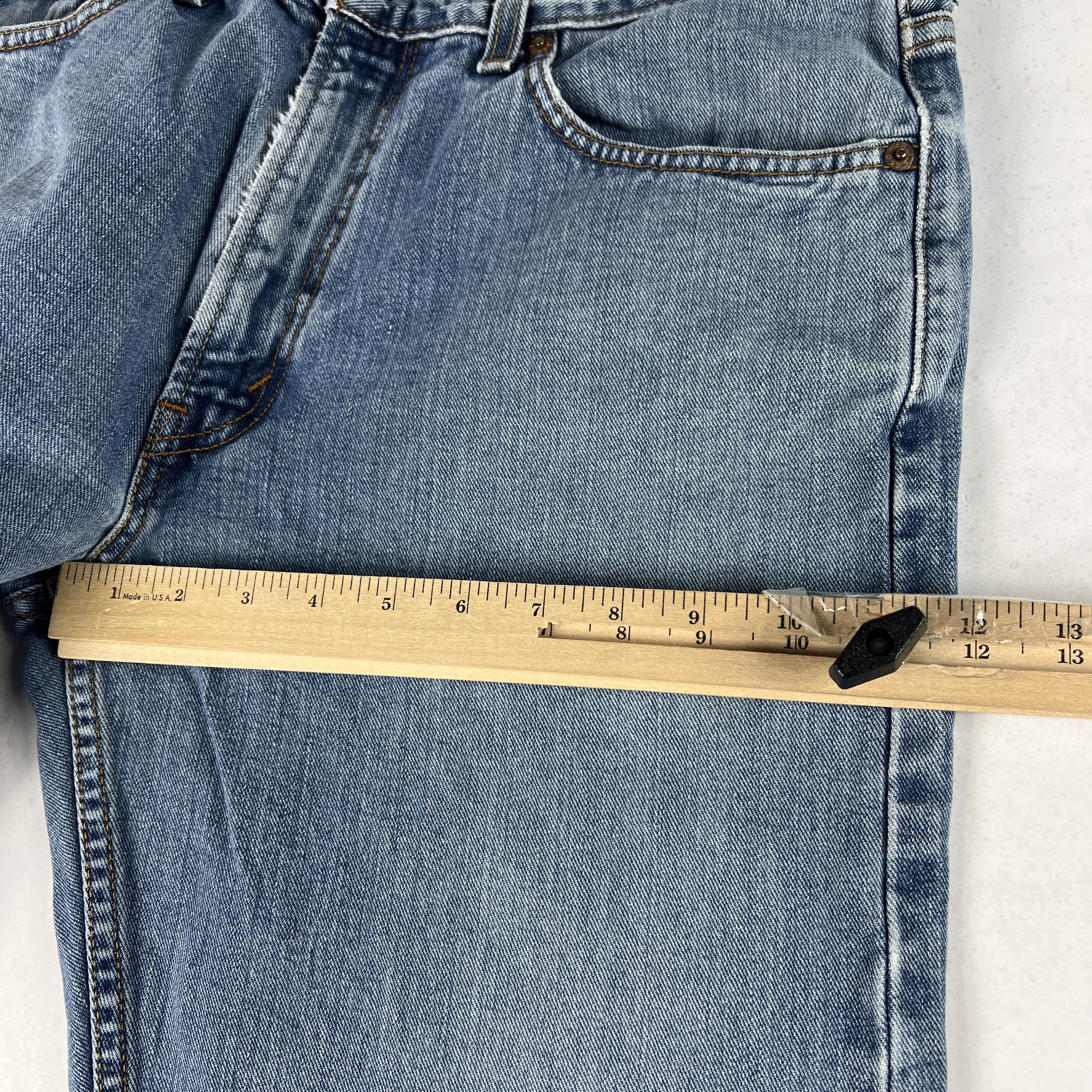 Levi's × Vintage Y2K Levi's Jeans 505 Straight Blue Faded Cotton Denim Size US 33 - 22 Thumbnail
