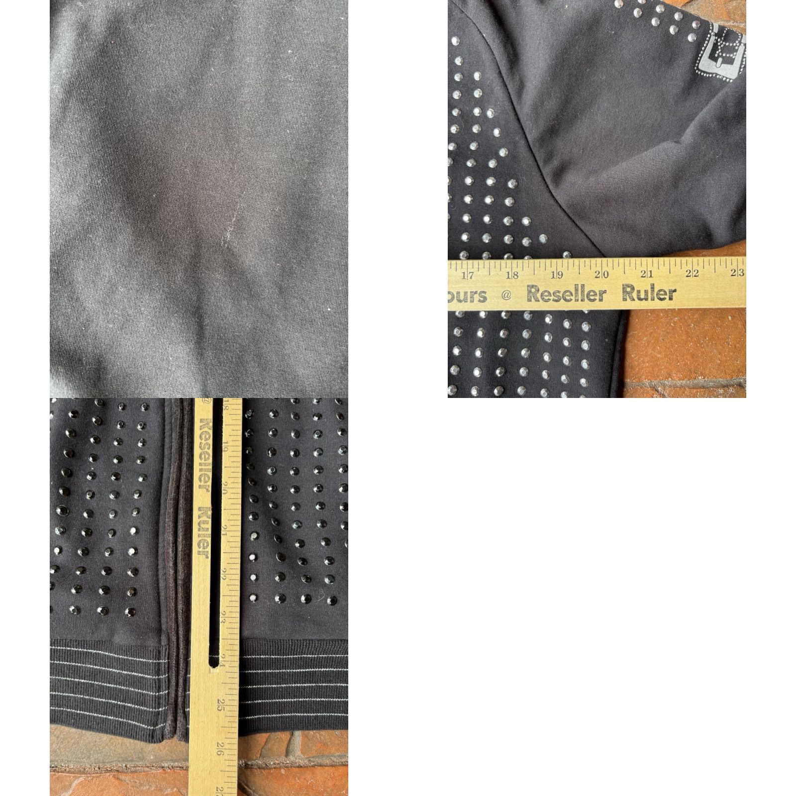 Vintage **Roccobarocco Women's Black Windbreaker Size 16** User: Roccobarocco Women's Black Windbreaker Size 16 Zip Up Sweatshirt Size XXL / US 16-18 / IT 52-54 - 8 Thumbnail
