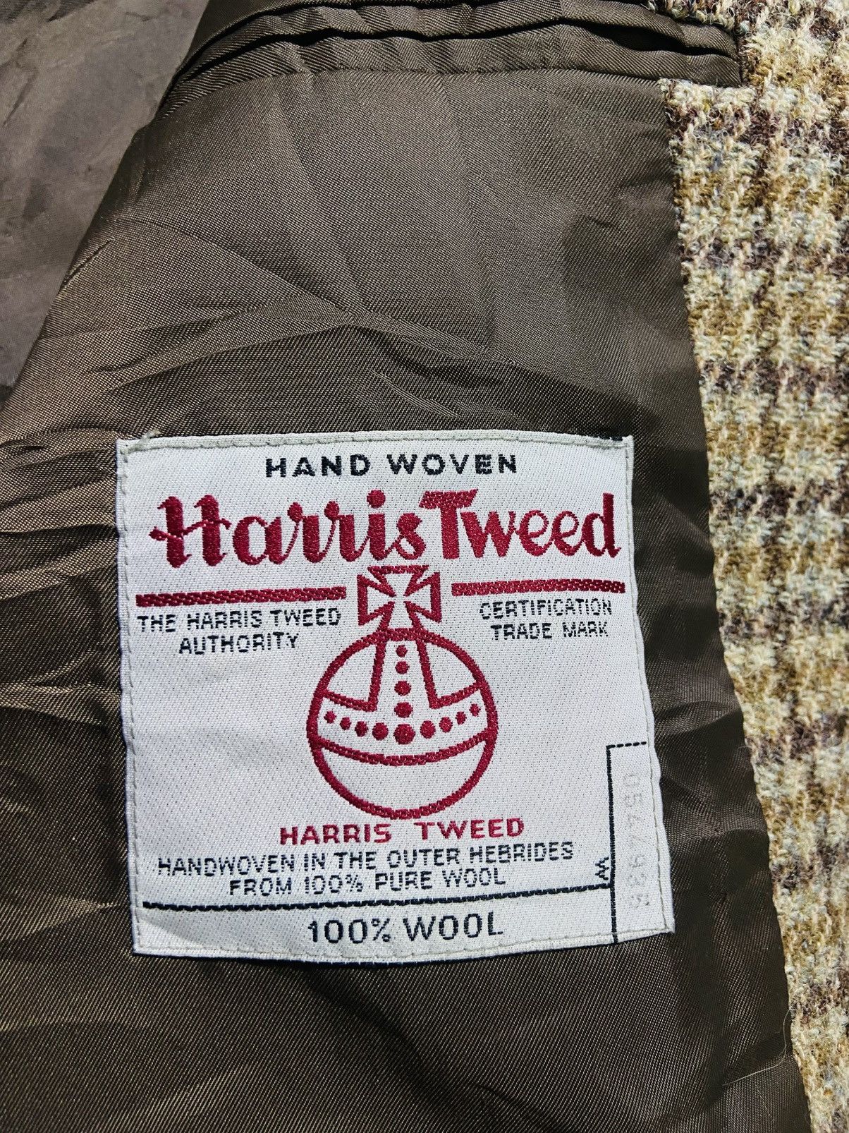 Harris Tweed Vintage Harris Tweed Blazer Size US L / EU 52-54 / 3 - 10 Thumbnail